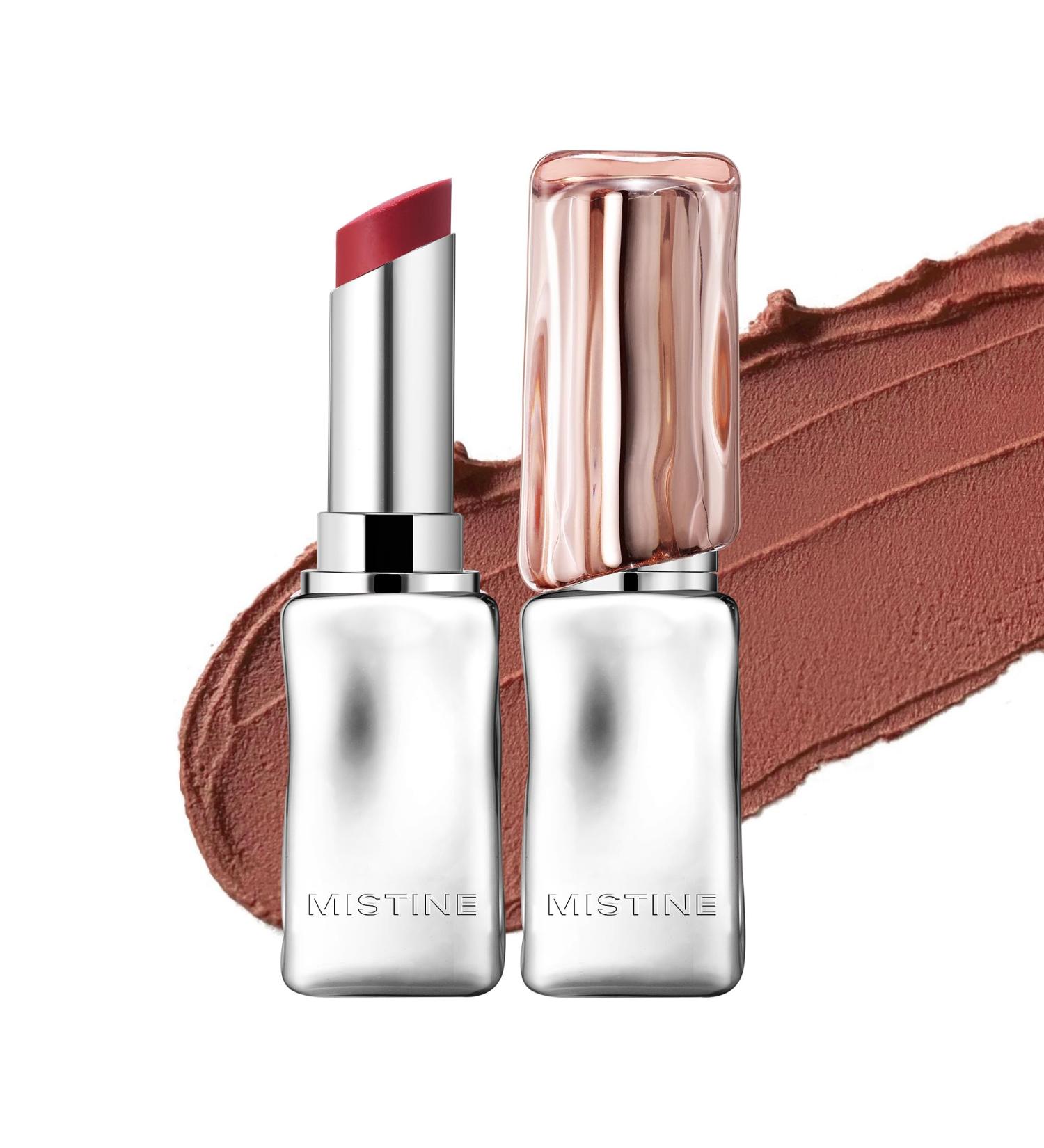 Buy Mistine Lipstick Thai Latte - Sheer Creamy Rouge Velvet Matte Finish - Non-Sticky C01 Rainy Iced Coffee - 3.5g for Women | International Shipping - Buy Online on GoSupps.com