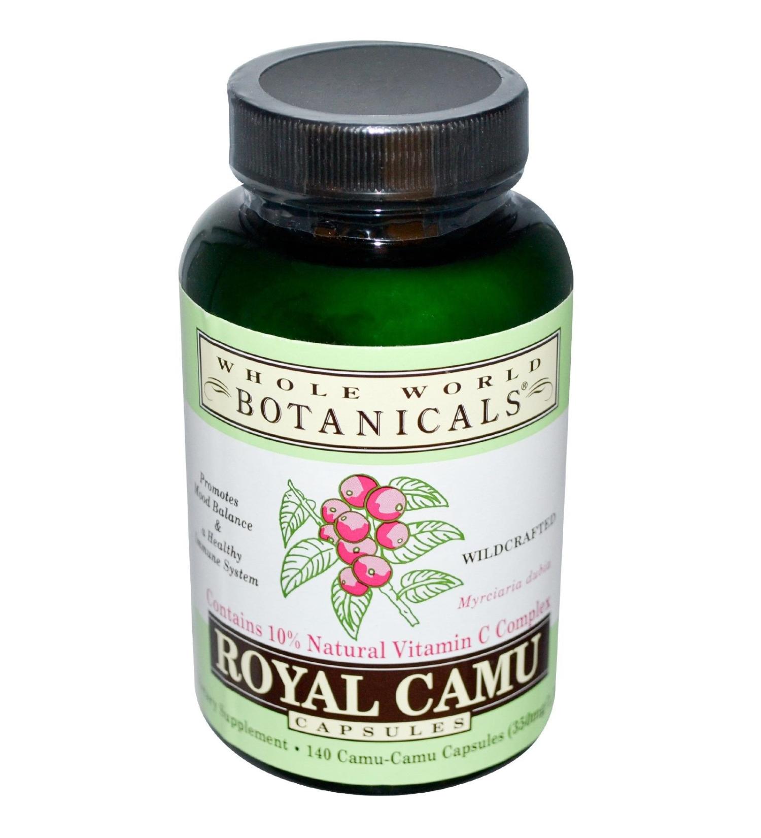 Whole World Botanicals  Royal Camu  140 Capsules