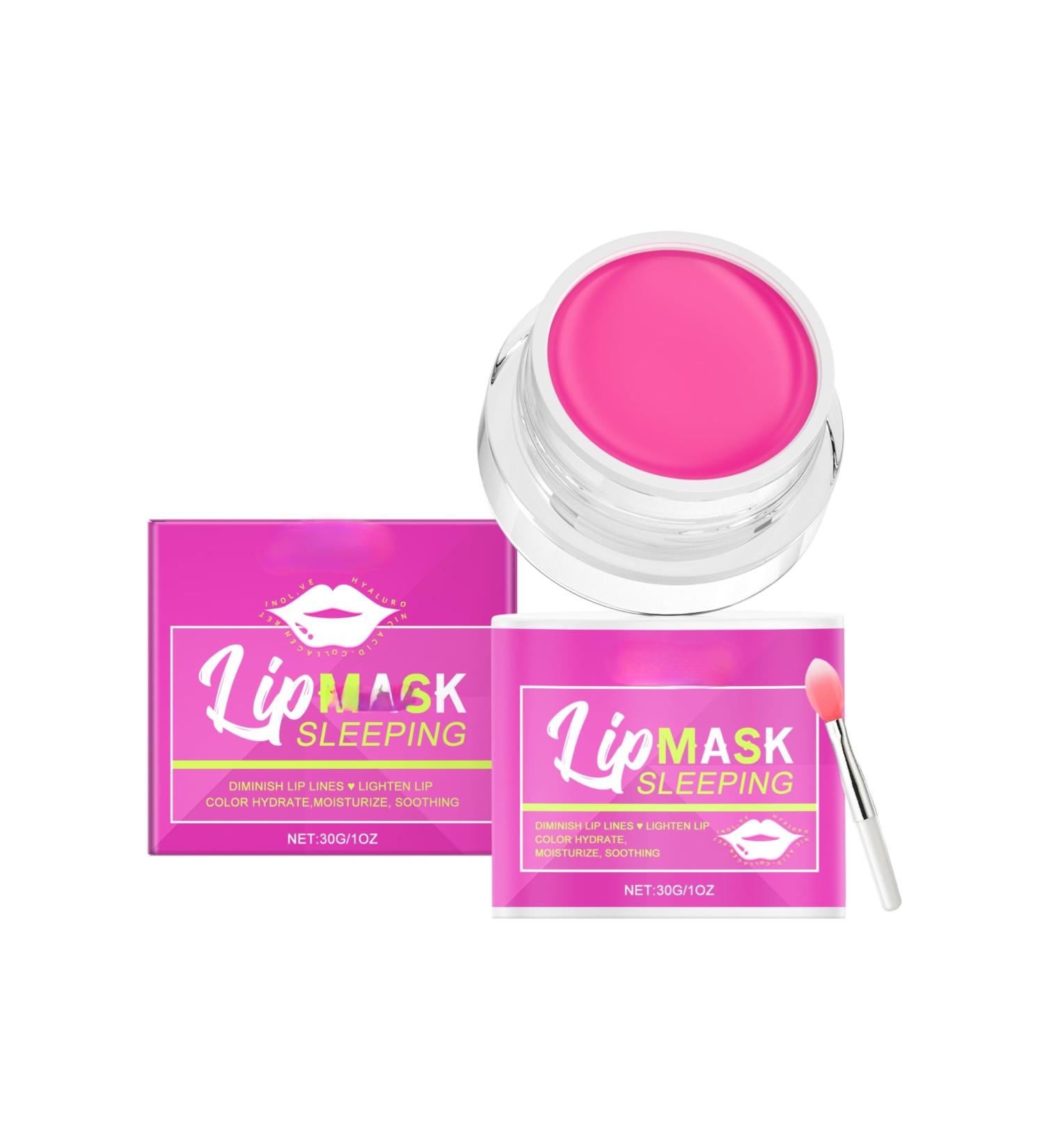 Moisturizing Lip Mask Cleansing Cuticle Moisturizing Dry Lip Care Hydrating Moisturizing Lip Mask Lip Balm - Buy Online on GoSupps.com