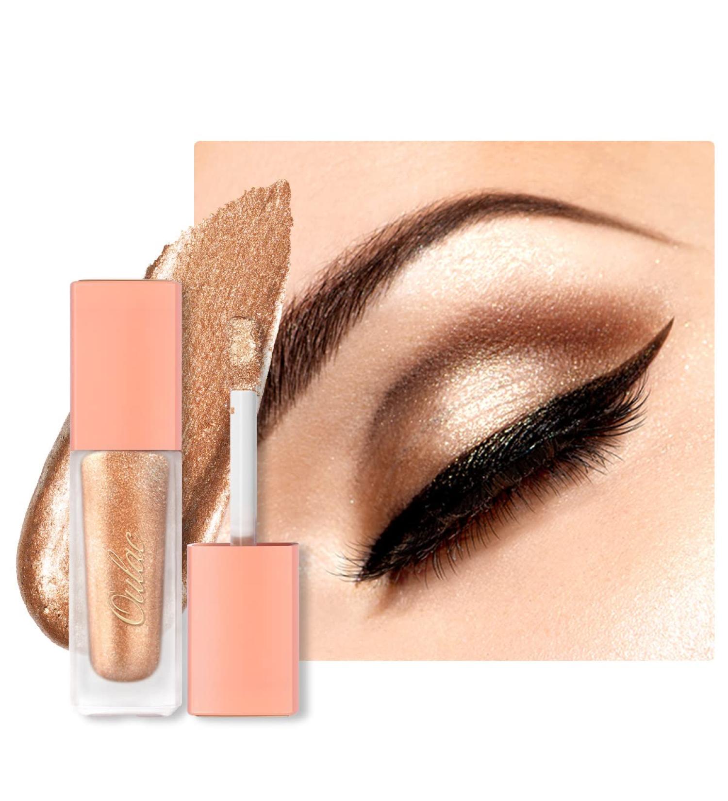 Oulac Metallic Liquid Eyeshadow Glitter Eyeliner - Jupiter | Long-Lasting Shimmer Makeup, Vegan & Cruelty-Free - Buy Online on GoSupps.com