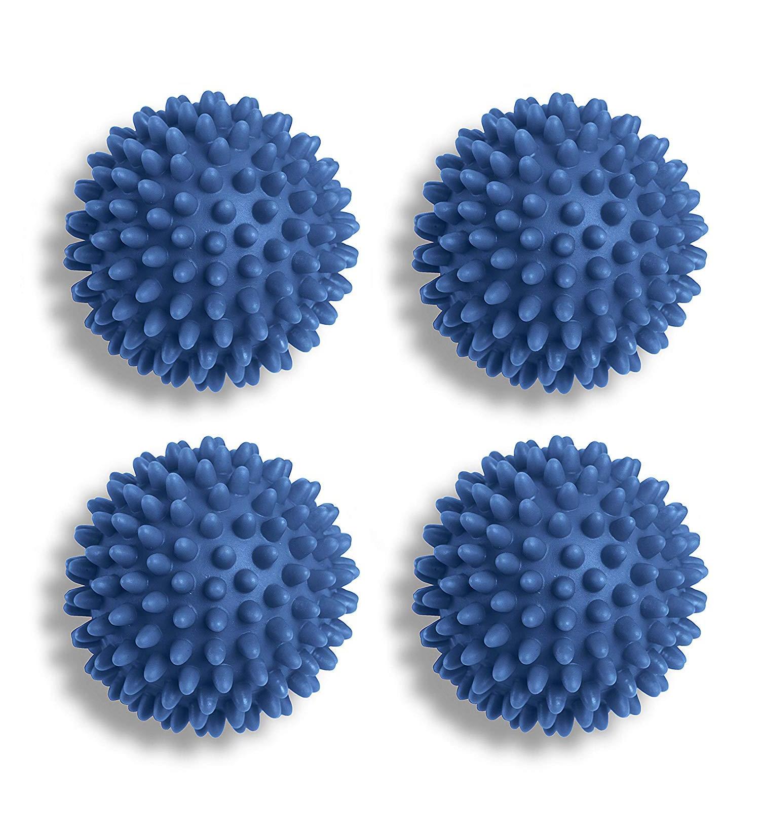 CableVantage Laundry Dryer Balls - Natural Fabric Softener Alternative for Soft Fluffy Clothes & Reduced Drying Time (Set of 4 - Buy Online on GoSupps.com