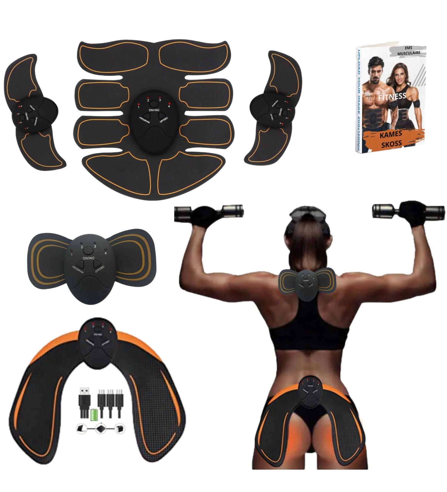Skoss Prestige EMS Training Device - Muscle Stimulation & Belly Trainer | International Shipping Available - Buy Online on GoSupps.com
