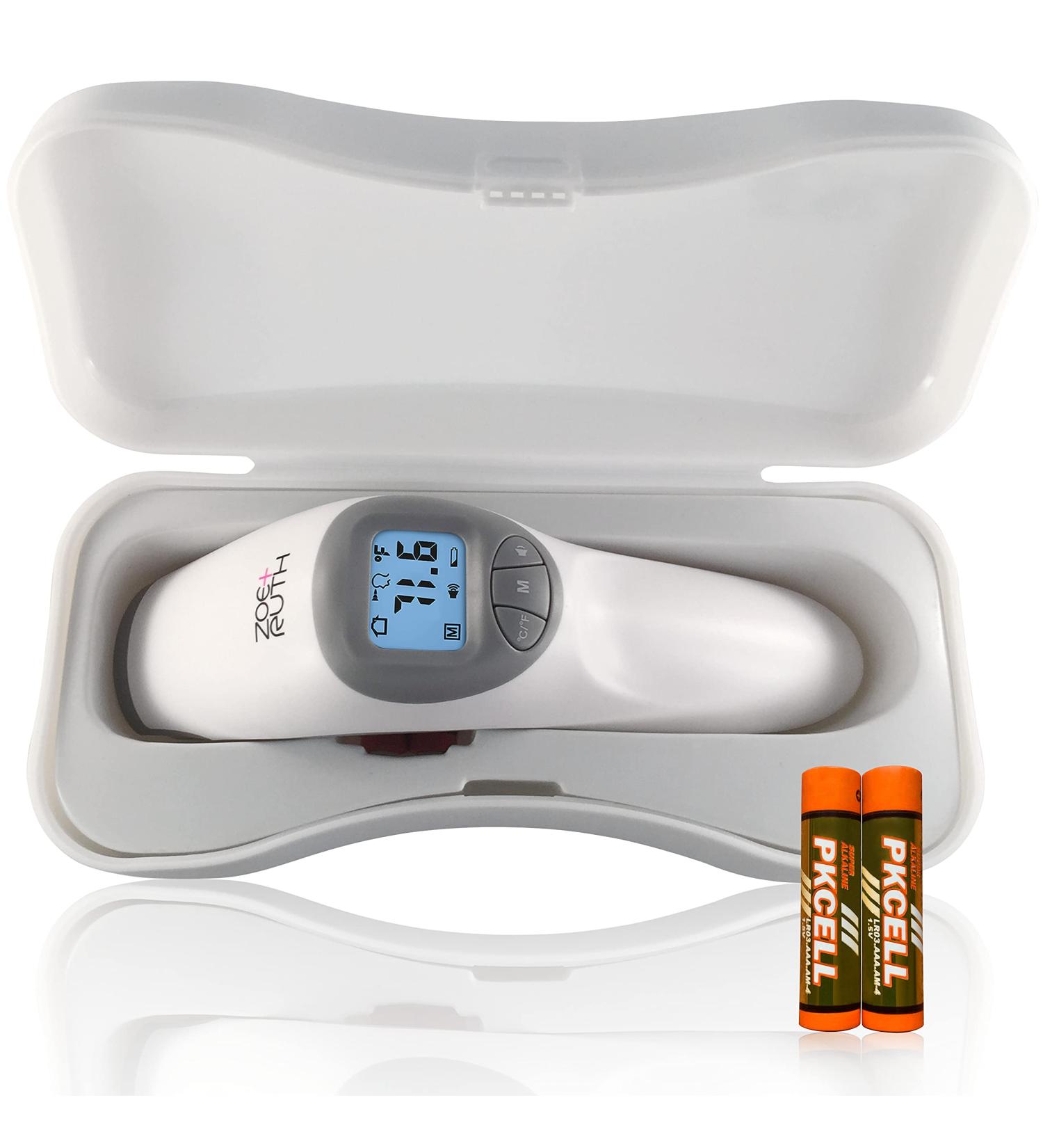 Zoe+Ruth Non-Contact Infrared Baby Thermometer - Accurate Forehead Fever Alert for Kids & Adults - Buy Online on GoSupps.com