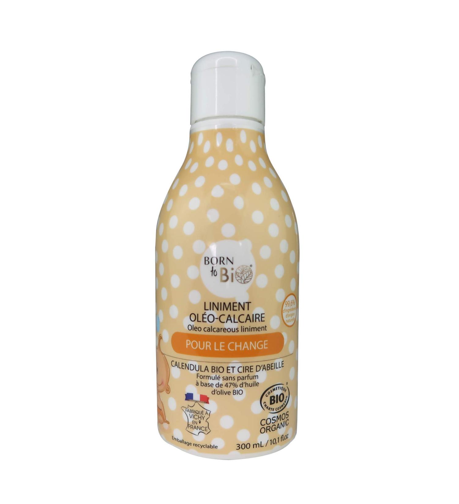 Oil-Limestone Liniment for Baby 300 ml Organic Ecocert Certified