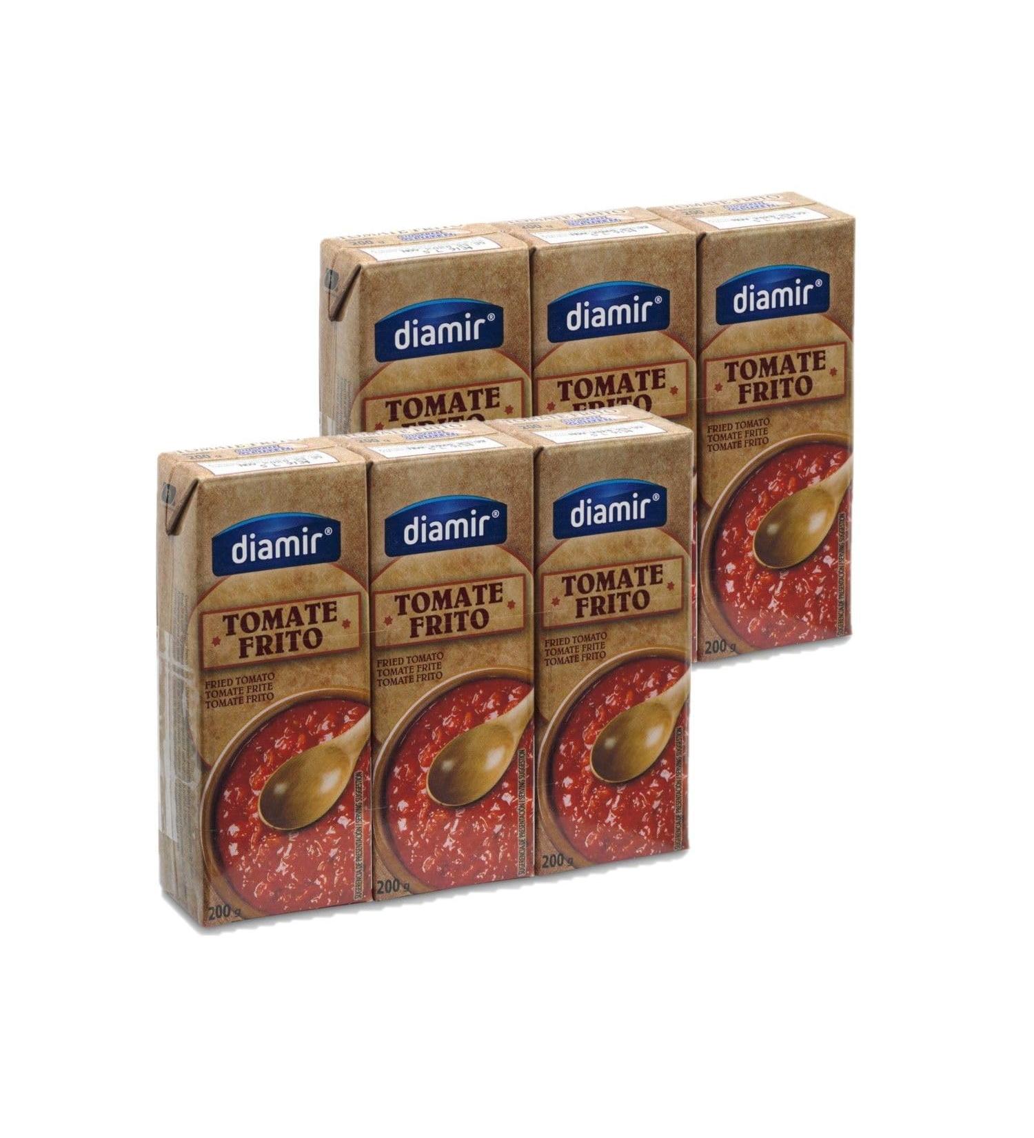 diamir Lot 2x Tomate frite - pack 3x200g - Etui 600g