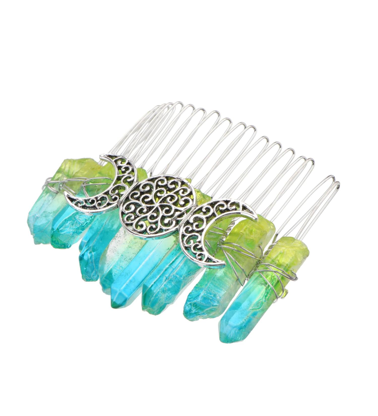 FRCOLOR 1pc Niang Silver 20-tooth Hair Comb Pearl Hair Barrettes Hair Accessories for Women Girl Tuck Comb Bridal Veils for Wedding Fashion Hair Comb Pin Wedding Hair Comb Combs Zinc Alloy - Buy Online on GoSupps.com