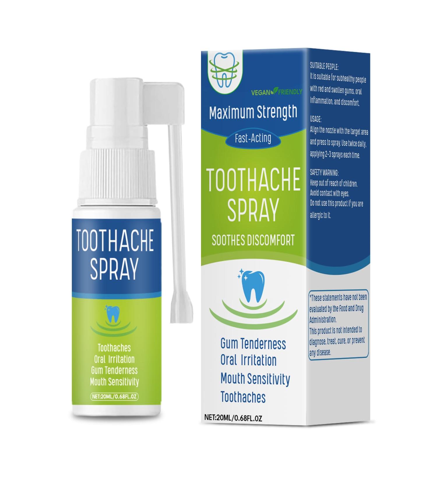 Oral Care Spray Herbal Mouth Spray for Gum & Tooth Comfort Fresh Breath Support Gentle Daily Formula 20ml 0.7 Fl Oz (Pack of 1) - Buy Online on GoSupps.com
