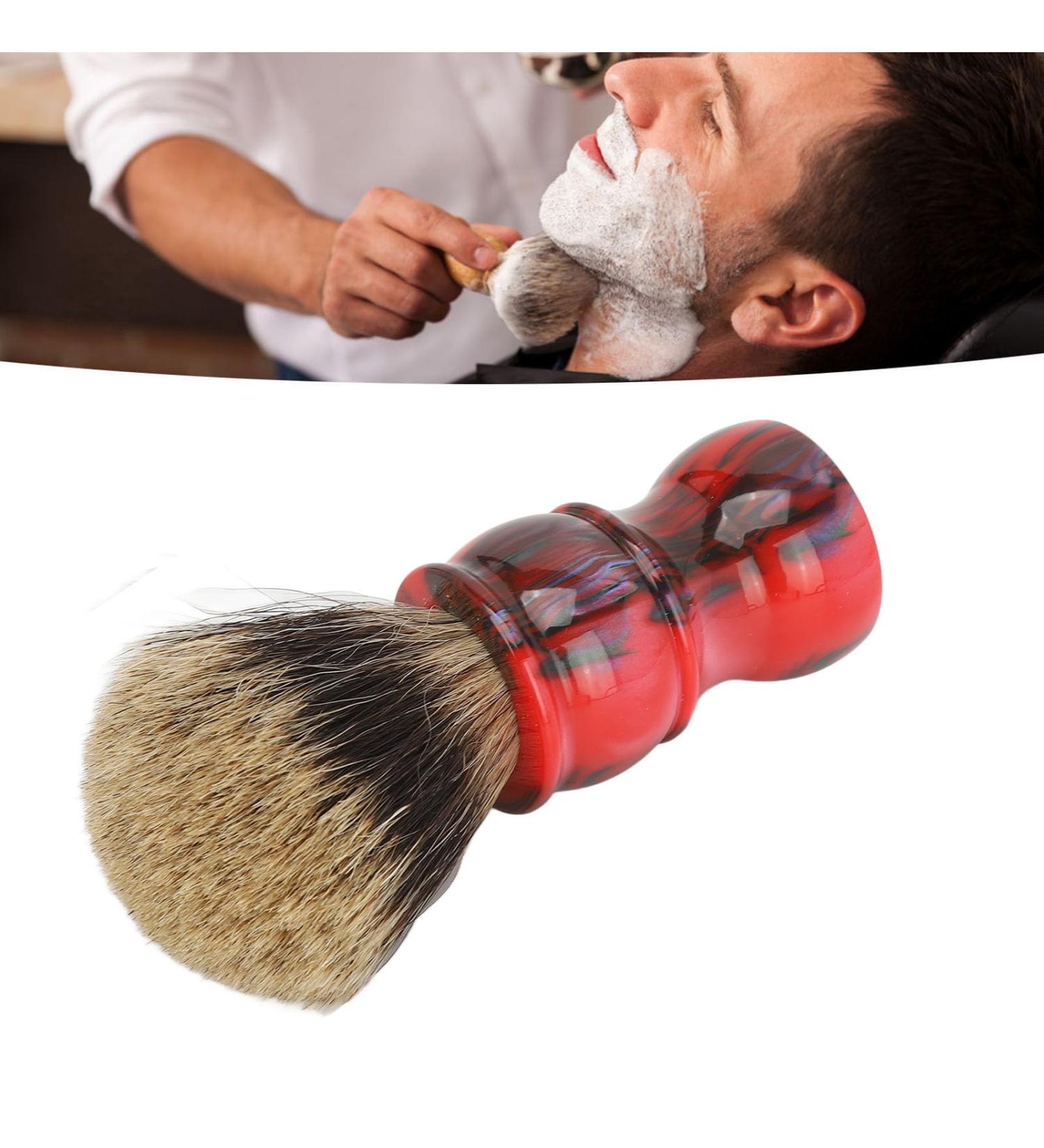 Buy Portable Ergonomic Beard Brush | Soft & Robust Men's Grooming Tool for Home & Barber Shop - Buy Online on GoSupps.com