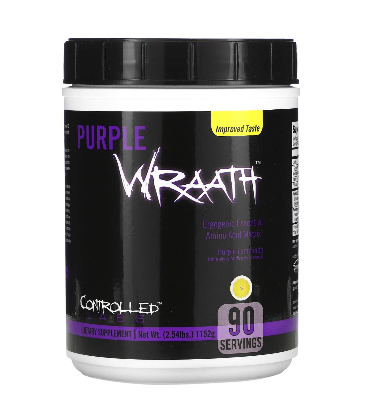 Controlled Labs Purple Wraath - Purple Lemonade - 90 Servings