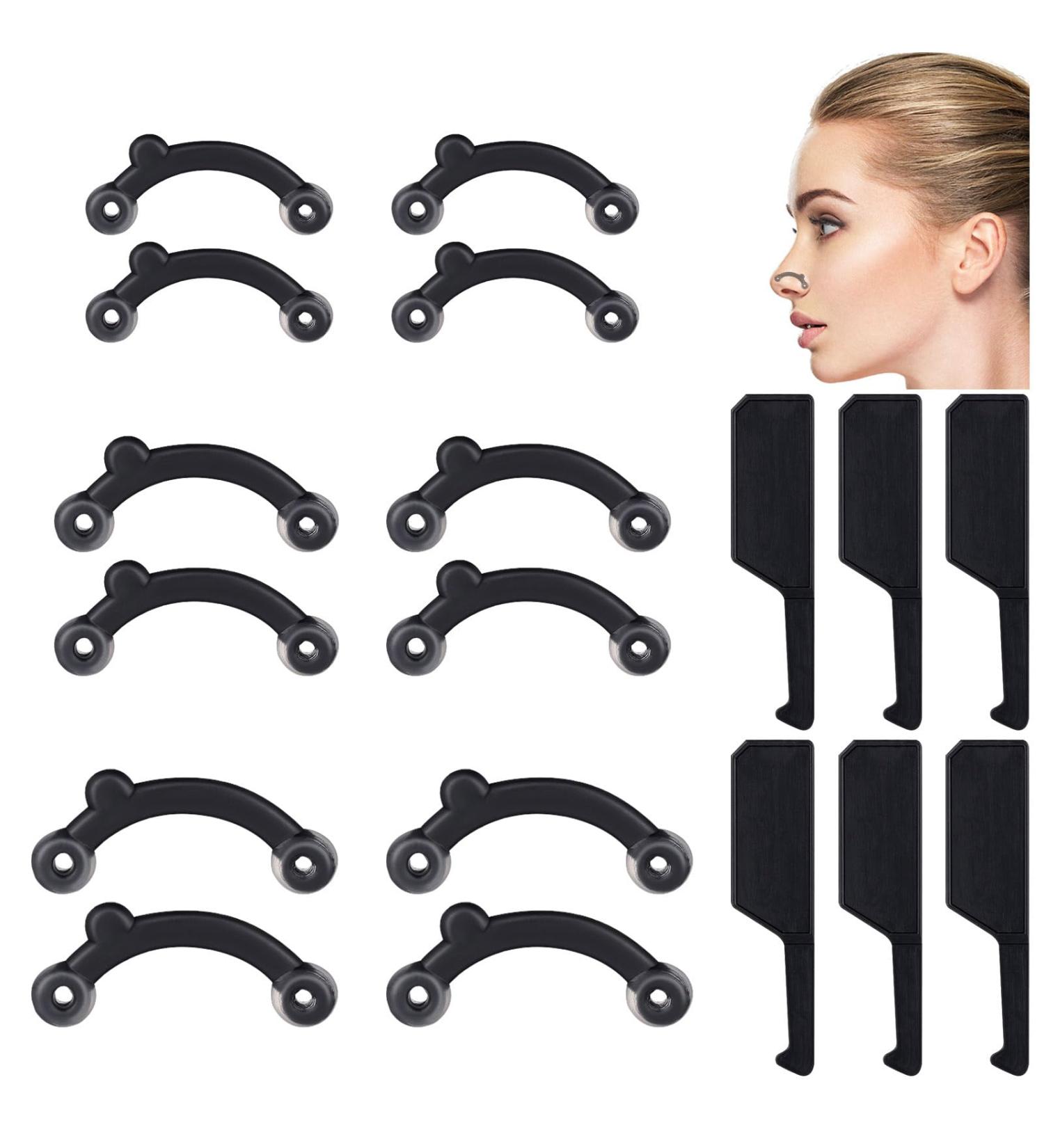 Bonuci Nose Lifter - 30 Sets Silicone Nose Shaper Inserts | Nose Bridge Straightener & Beauty Corrector Tool for Wide Noses - Buy Online on GoSupps.com