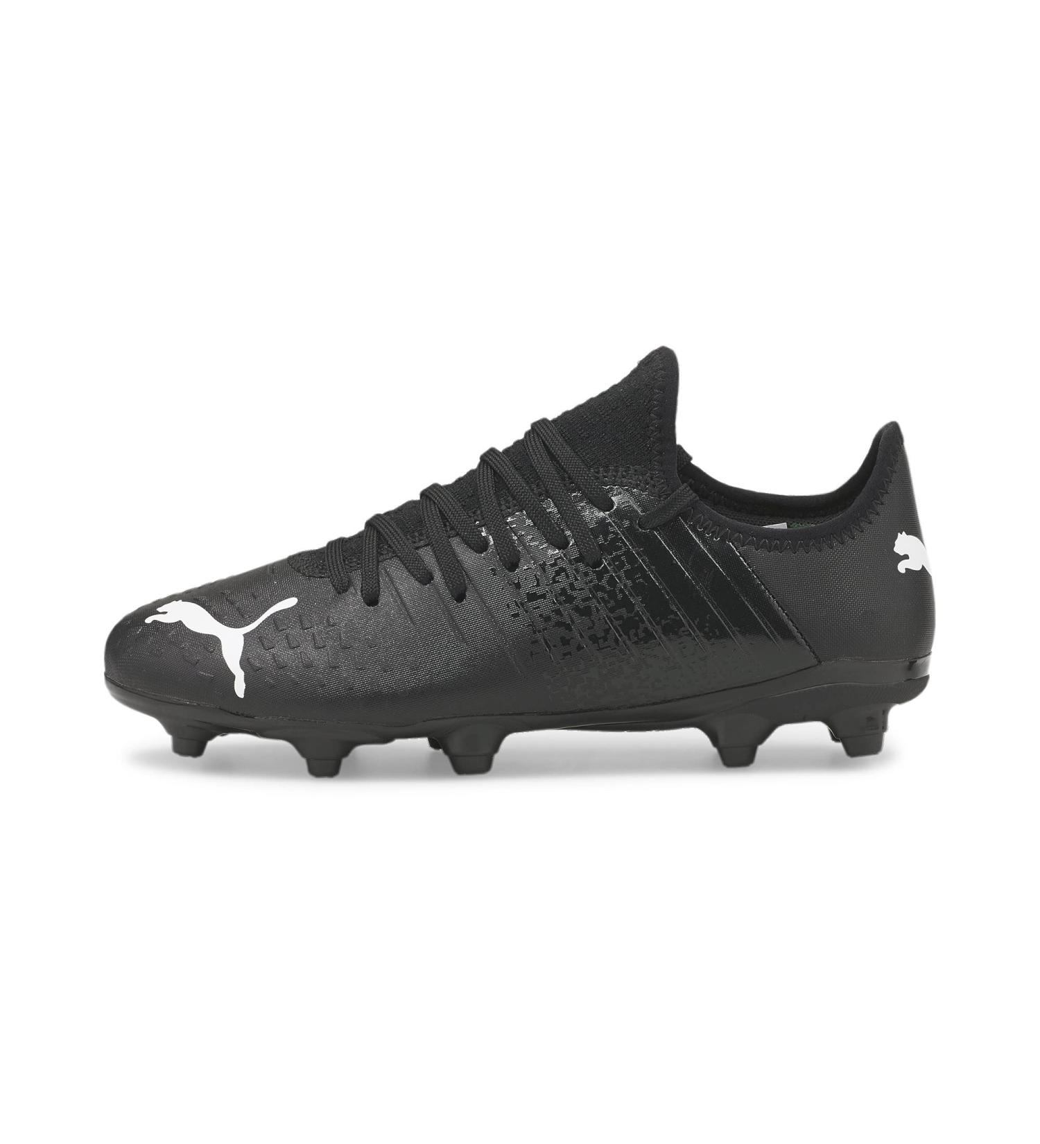 PUMA Unisex Kids Future Z 4.3 FG/AG Jr Football Shoe - 28 EU - Puma Black & White | International Shipping Available - Buy Online on GoSupps.com