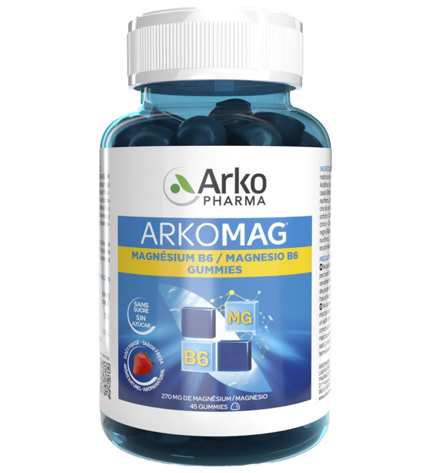 Arkopharma Arkopharma Arkomag Magnesium B6 45 Gummies