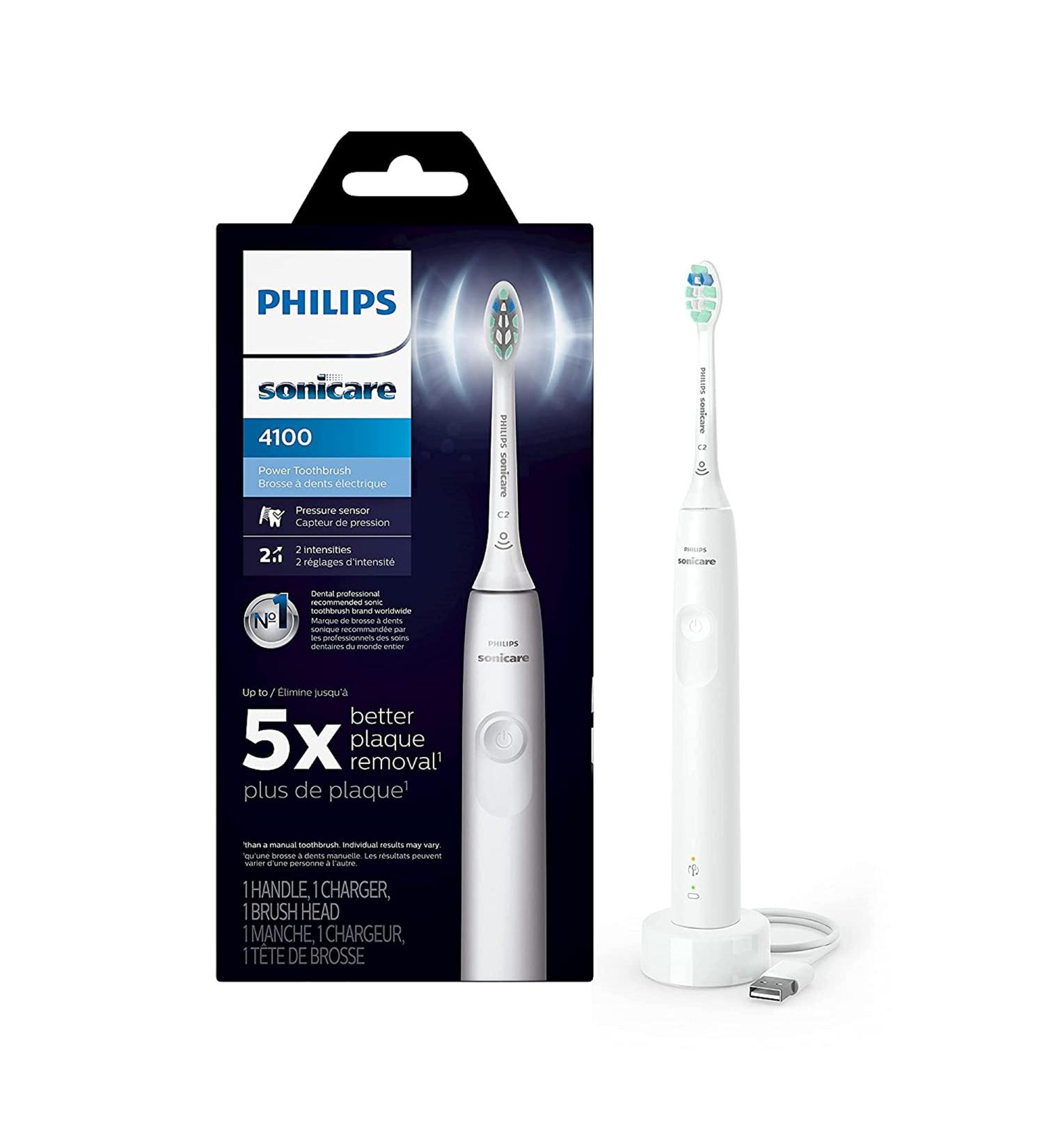 Philips Sonicare Easy Clean HX6511/50 Electric Toothbrush - Sonic Technology - 1 Handle - Buy Online on GoSupps.com