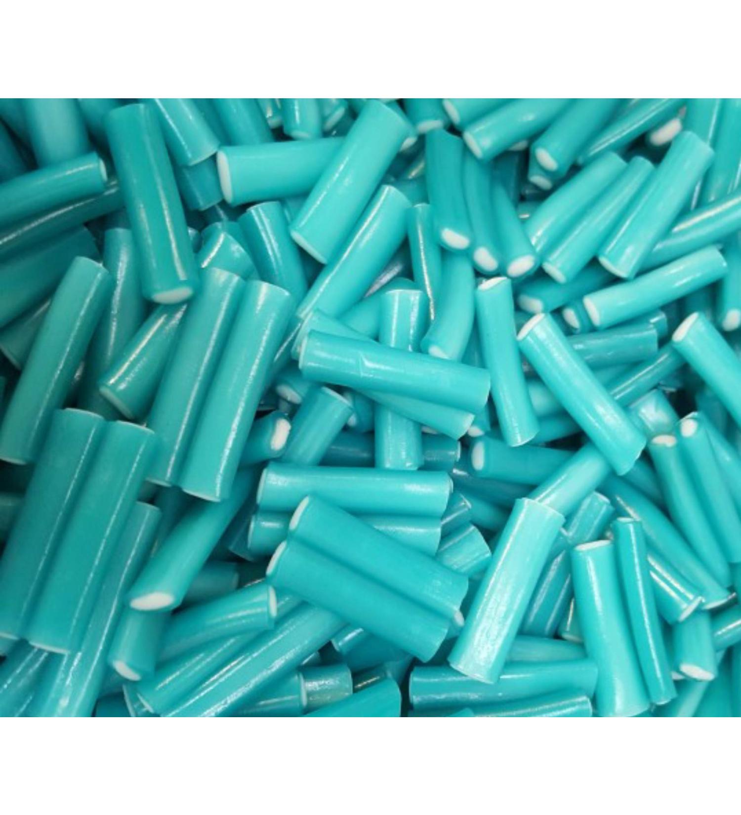 Sweets Mini Blue Raspberry Cables/Pencils Pieces Gummy HALAL (400g) - Buy Online on GoSupps.com