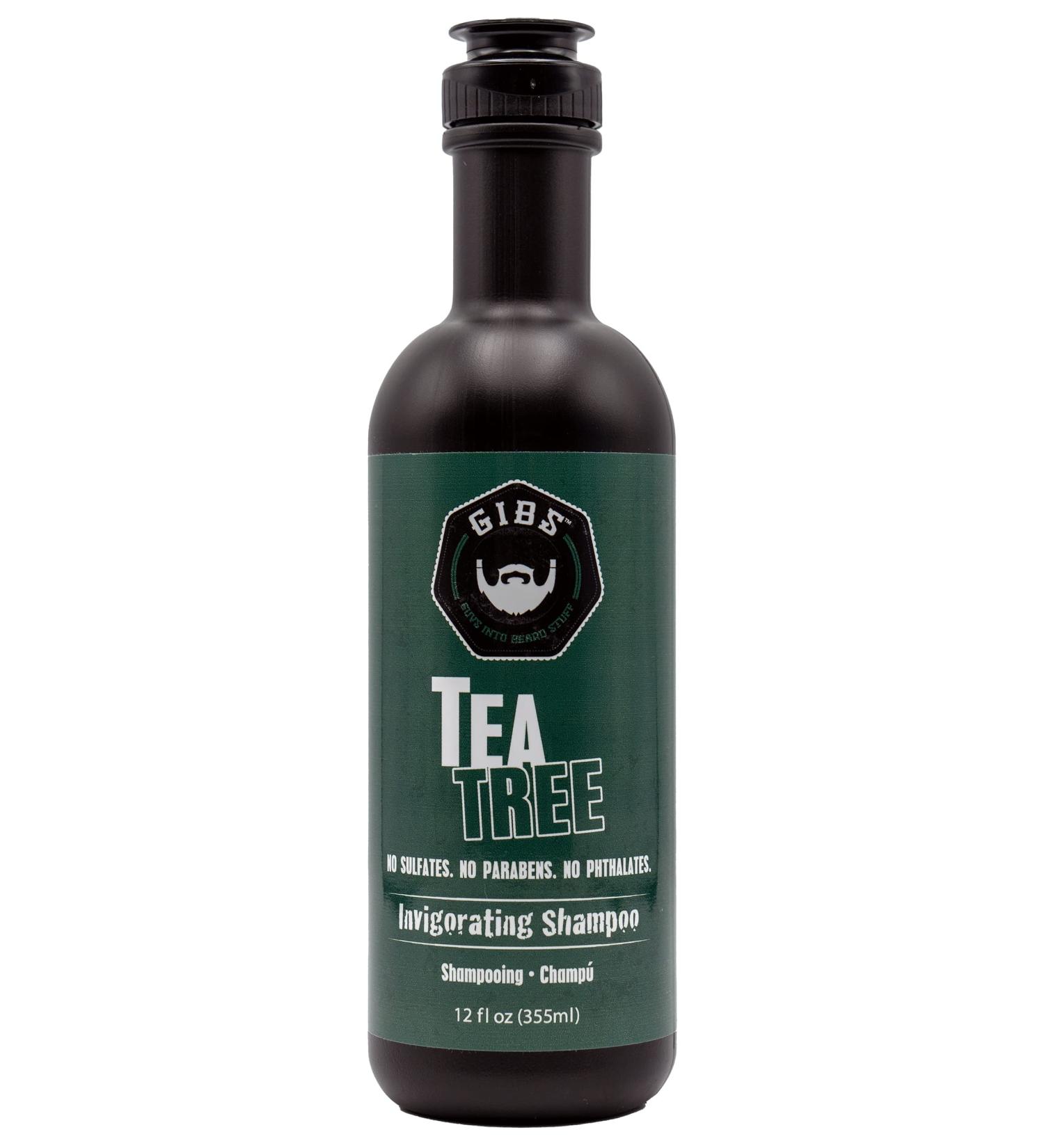GIBS Grooming Tea Tree Shampoo 12 fl. oz. - Revitalize & Cleanse Hair Naturally - Buy Online on GoSupps.com