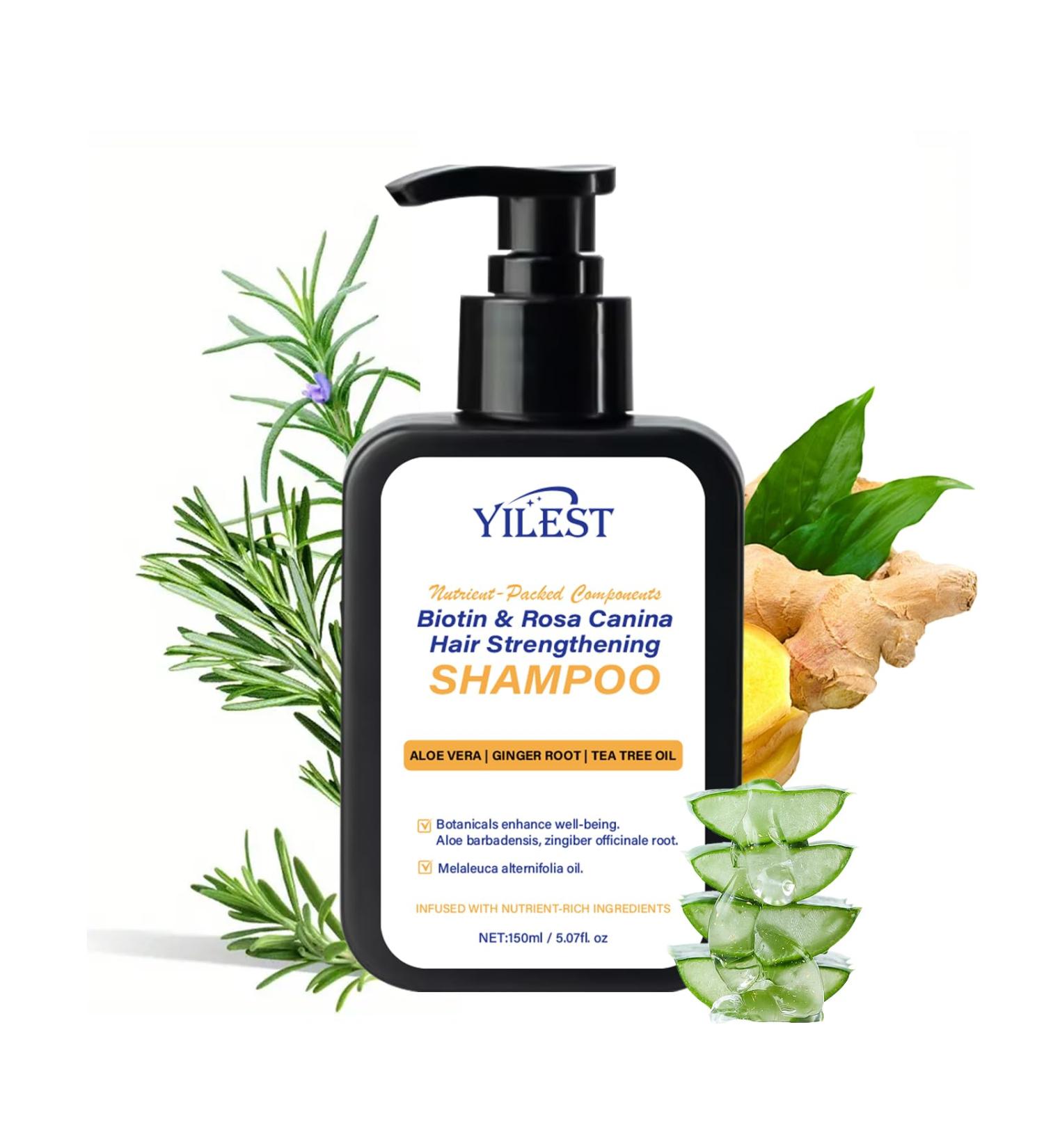 LMDGDS Rosemary shampoo with tea tree oil shampoo against hair loss Root Activating Shampoo 150 ml - Buy Online on GoSupps.com