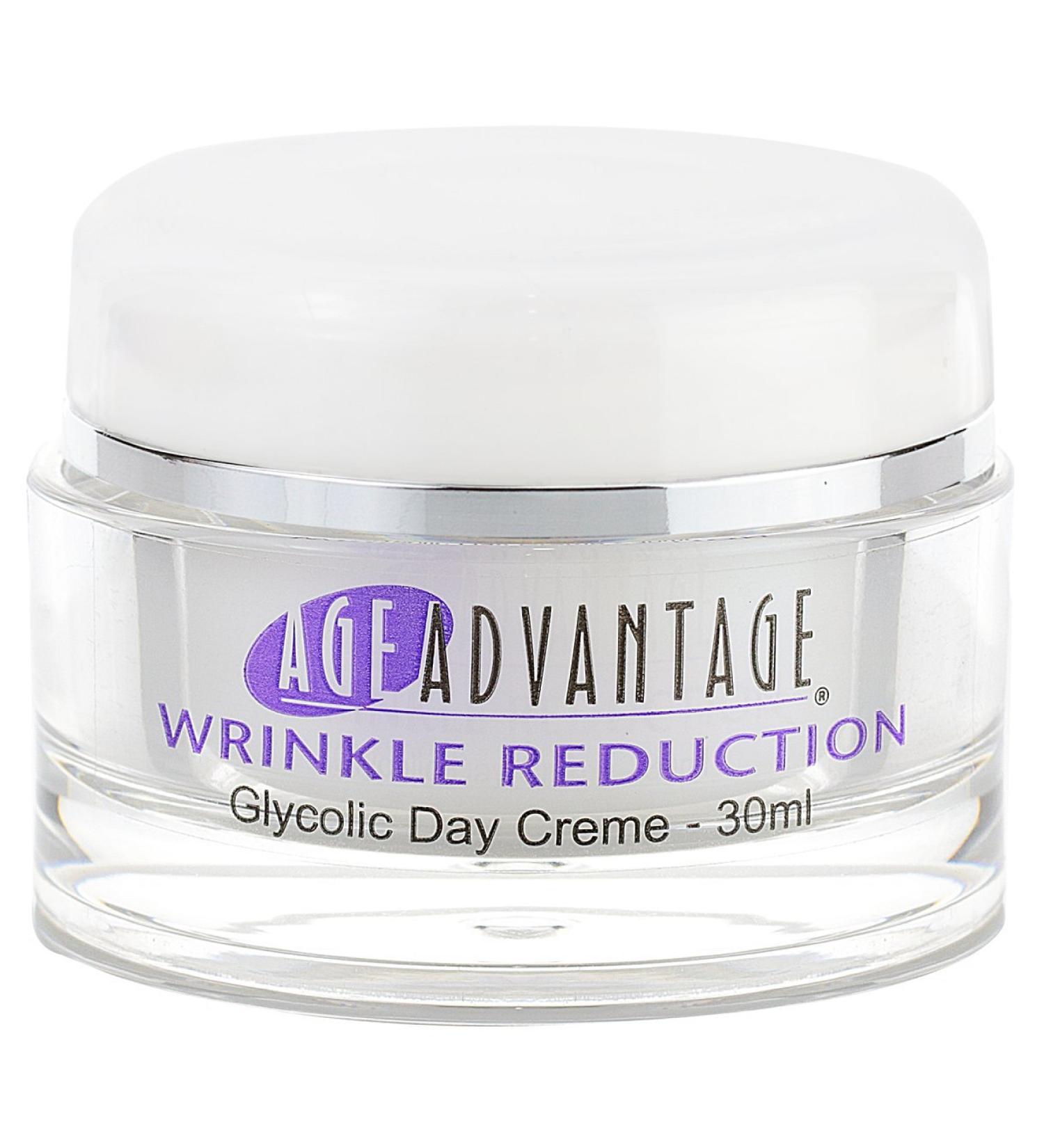 Wrinkle Reduction Glycolic Day Creme 30 ml - Anti-Aging Moisturizer for Youthful Skin | International Shipping Available - Buy Online on GoSupps.com