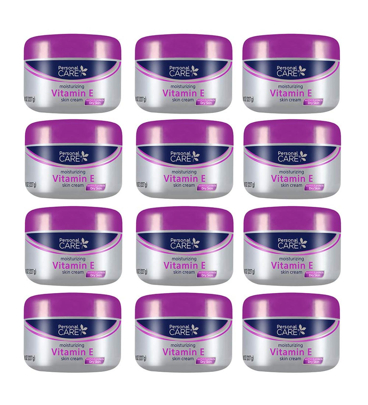 Buy Vitamin E Skin Cream 8 Oz (Pack of 12) - Moisturizing for Healthy Skin | International Shipping - Buy Online on GoSupps.com
