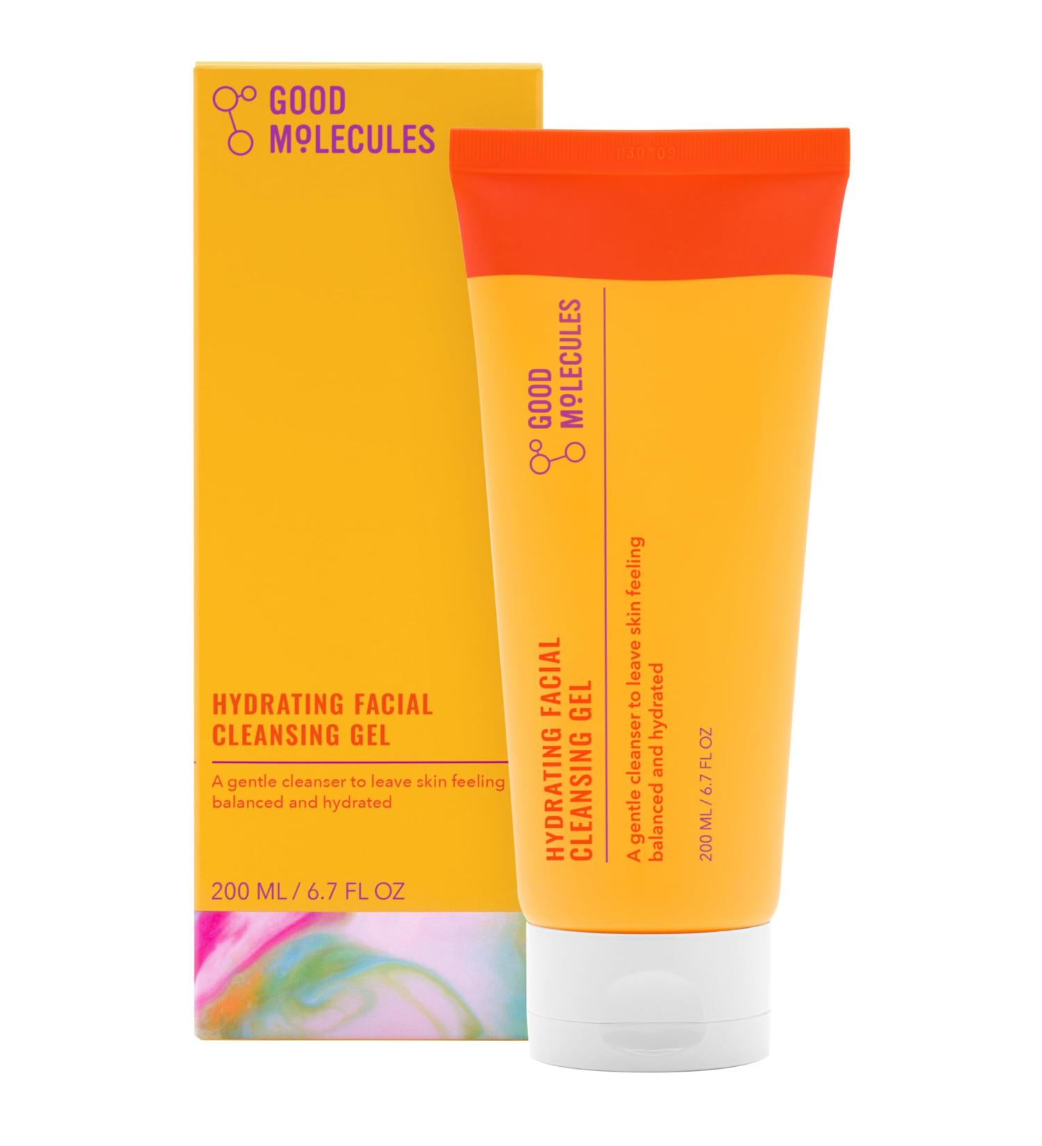Good Molecules Gel nettoyant hydratant pour le visage l'eau de rose et l'ananas pour le visage illumine nettoie et hydrate - Buy Online on GoSupps.com