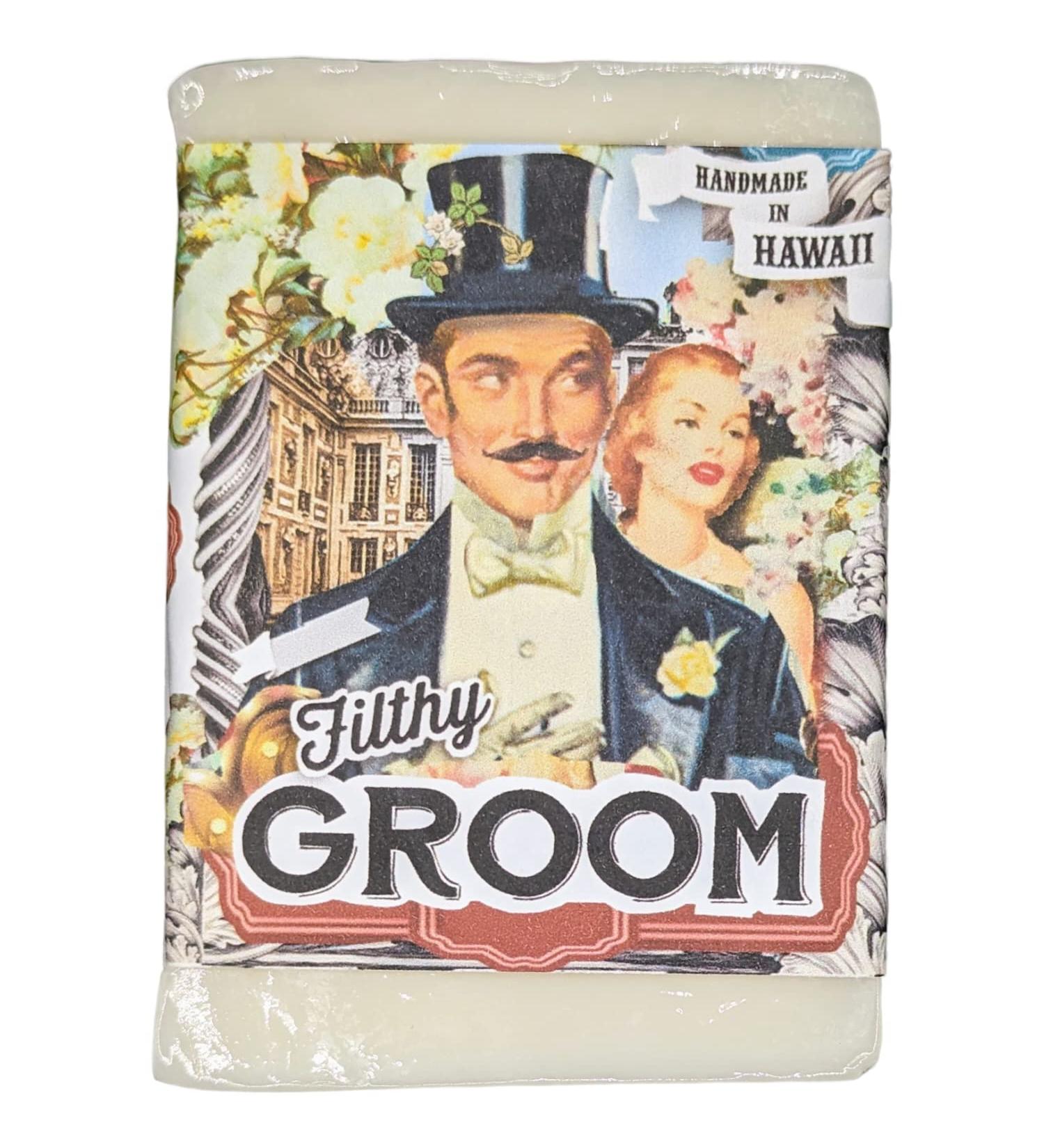 Filthy Groom All Natural Peppermint Cocoa Butter Soap Bar - Large Size Luxurious Skincare for Men - International Shipping Available - Buy Online on GoSupps.com