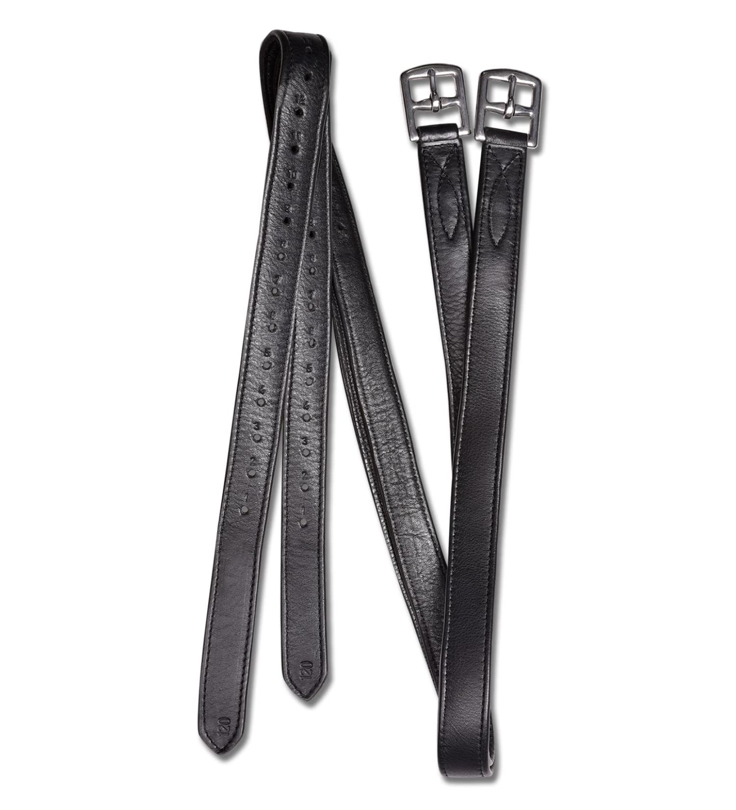 WALDHAUSEN stirrup leathers X-Line Soft 140 cm black