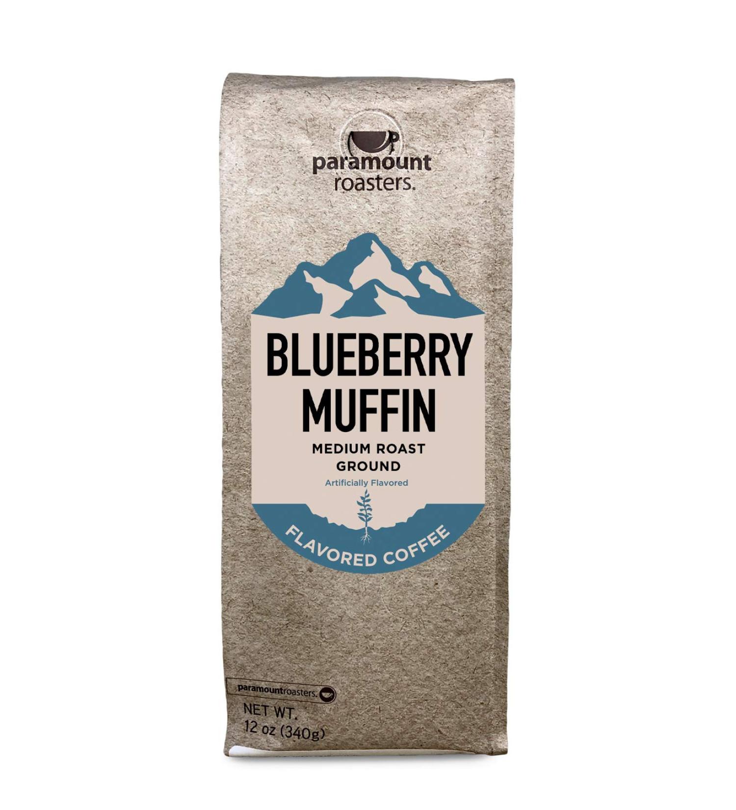 Blueberry Muffin Ground Coffee - Deliciously Flavored Brew - Buy Online on GoSupps.com