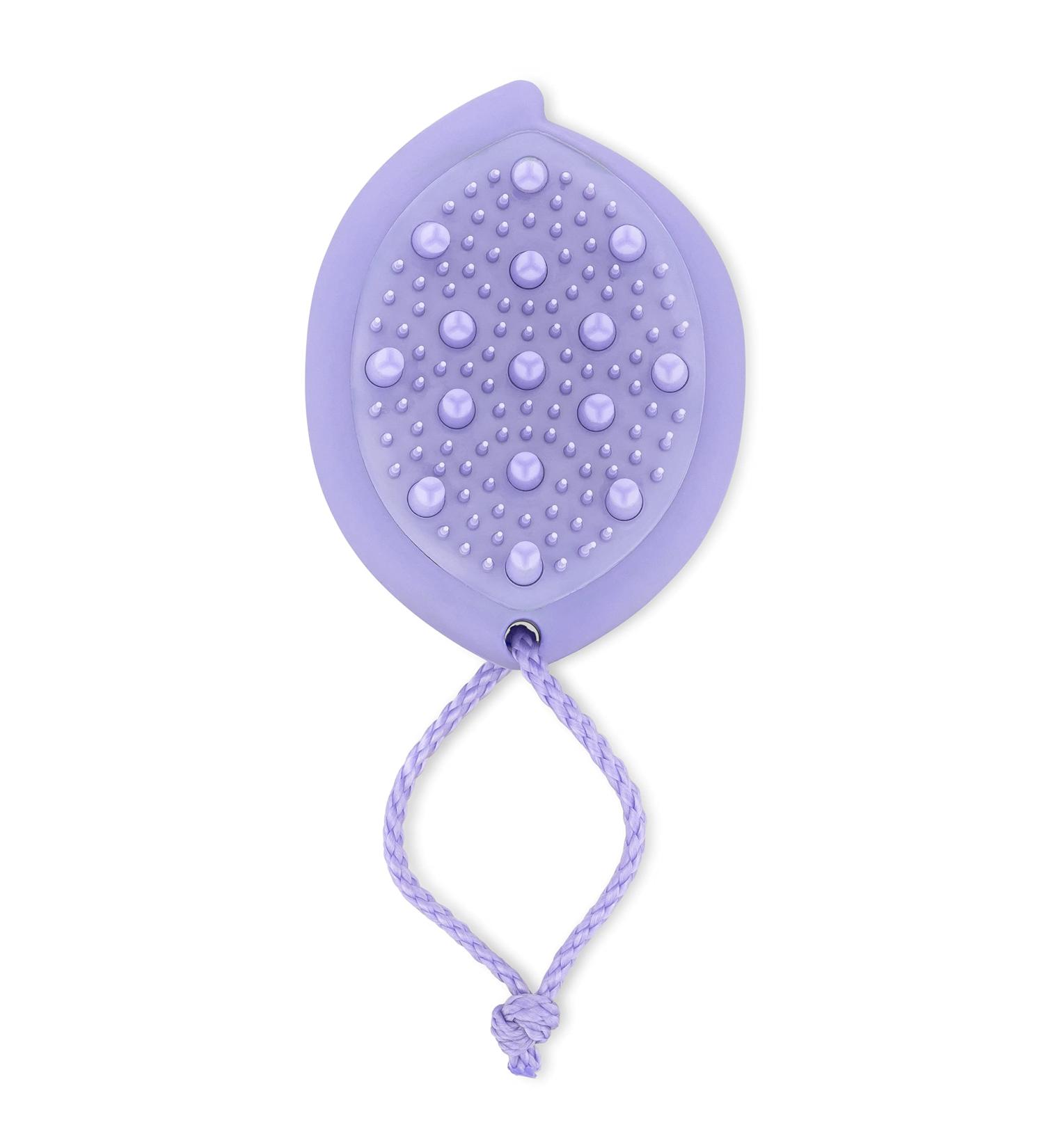 Wetbrush Go Green Scalp Massager & Exfoliator - Lavender Infused Soft & Larger Bristles Purple | International Shipping - Buy Online on GoSupps.com