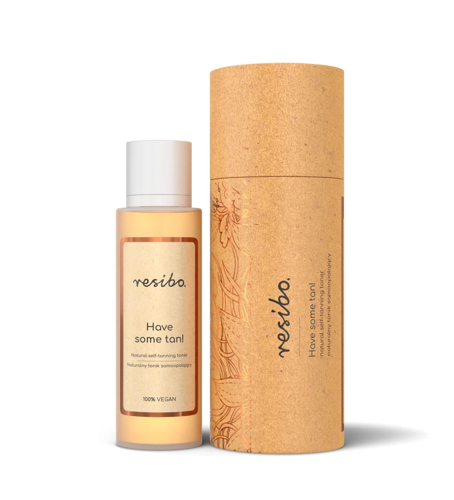 RESIBO natural self-tanning face toner 100 ml - Buy Online on GoSupps.com