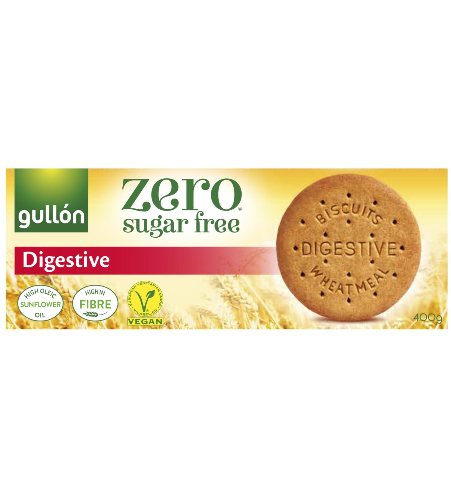 Gullon Sugar-free cookies - Diet Nature Digestive 400 gr. - Buy Online on GoSupps.com