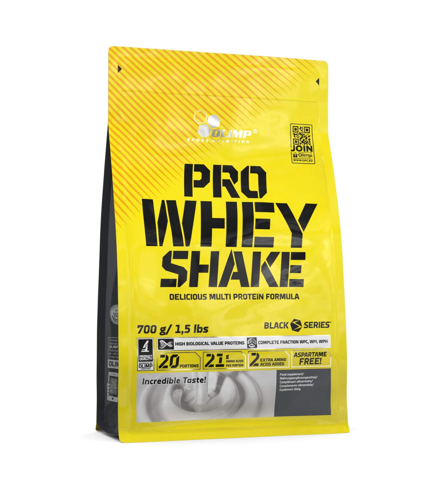 OLIMP SPORT NUTRITION Pro Whey Shake Cookies Cream 0.7kg - Buy Online on GoSupps.com