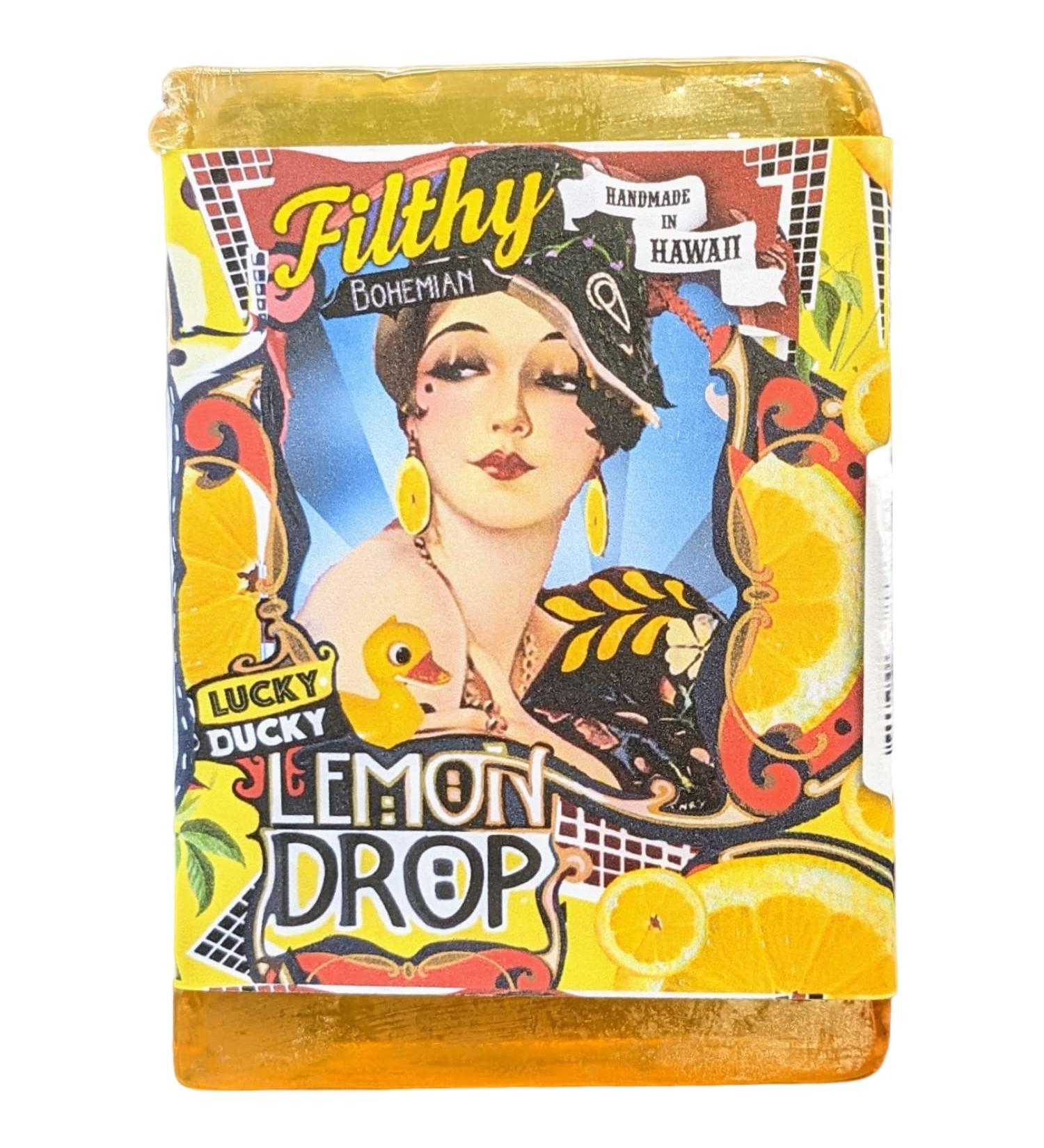 Buy Filthy Bohemian Lucky Ducky Lemon Drop Soap Bar - Eco-Friendly & Luxurious International Shipping - Buy Online on GoSupps.com