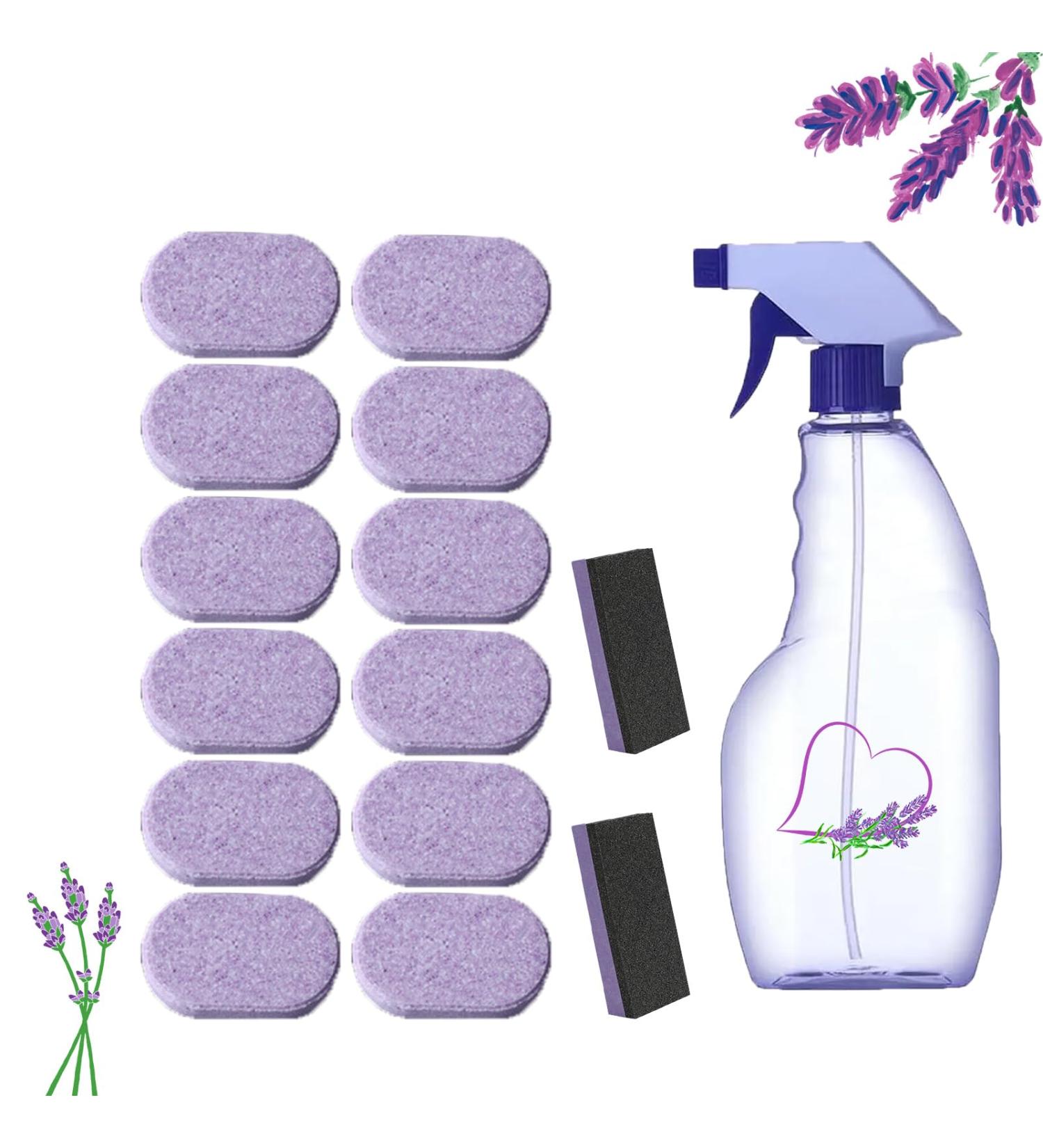 Cleanlix Cleaner for Instant Stain Removal Cleanlix Cleaning Spray with Concentrated Cleaning Tablets All-Purpose Cleaning Spray Deep Cleaning (12pcs) - Buy Online on GoSupps.com
