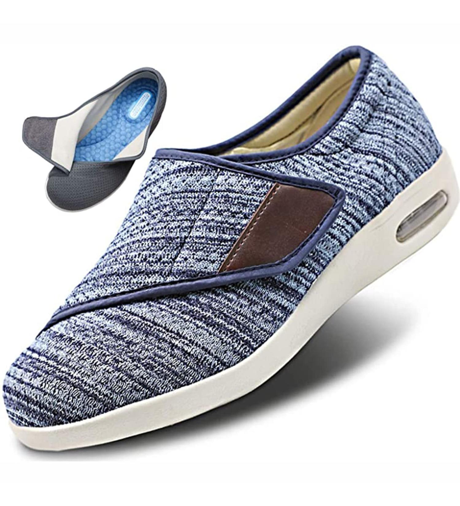 Diabetic Shoes for Swollen Feet | Extra Wide Orthopedic Shoes for Men and Women | Comfortable Preventive Health Footwear (C 38 EU) - Buy Online on GoSupps.com