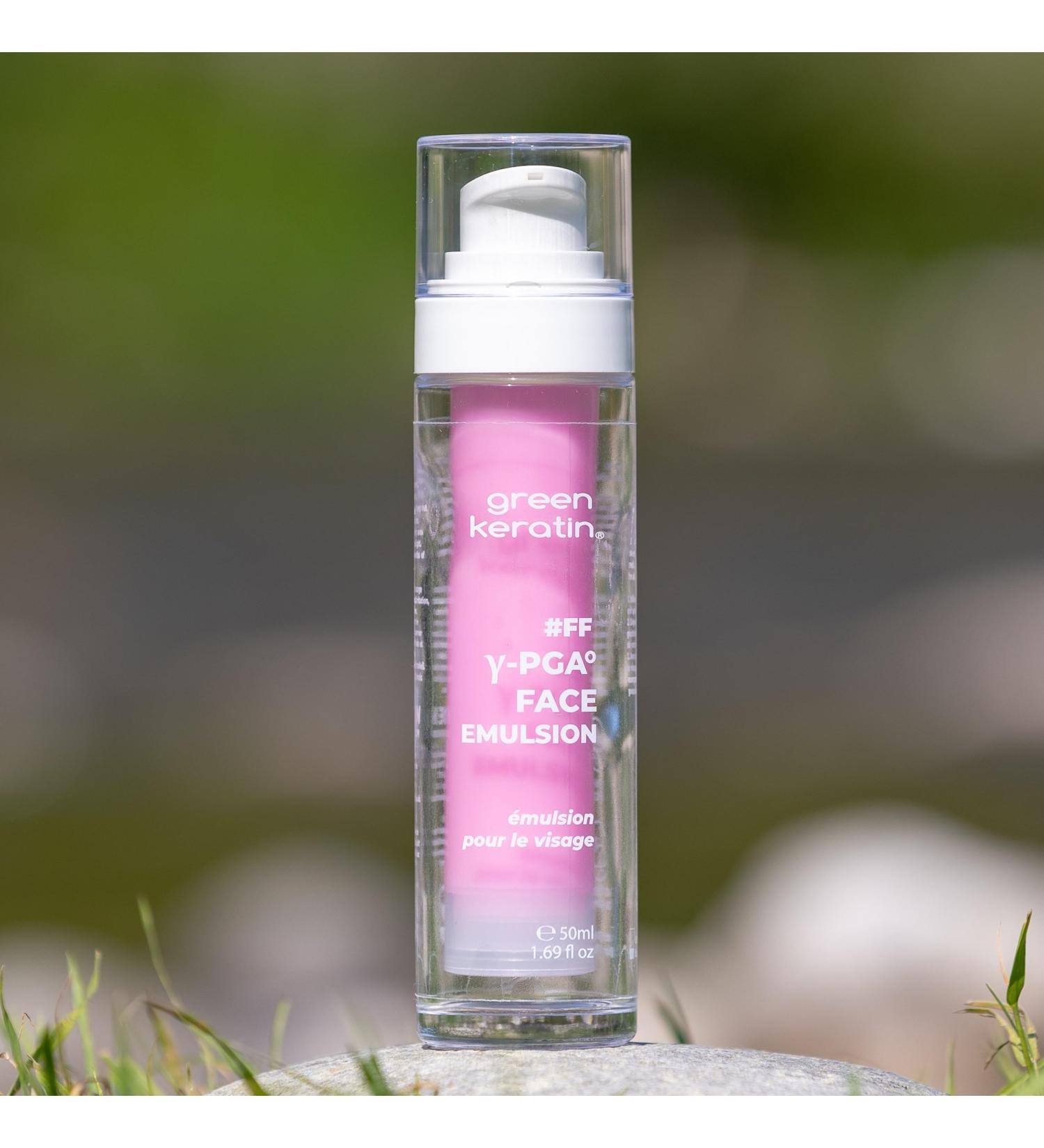 Green Keratin - y-PGA - Face Emulsion Sans Parfum 50ml - Buy Online on GoSupps.com
