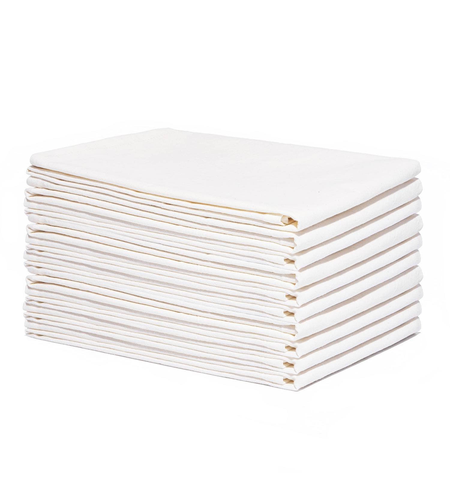 Premium Organic Cotton Kitchen Towels Set - 10 Large Lint-Free Tea Towels (68.6x68.6 cm) - Unbeatable Quality for Every Home - Buy Online on GoSupps.com