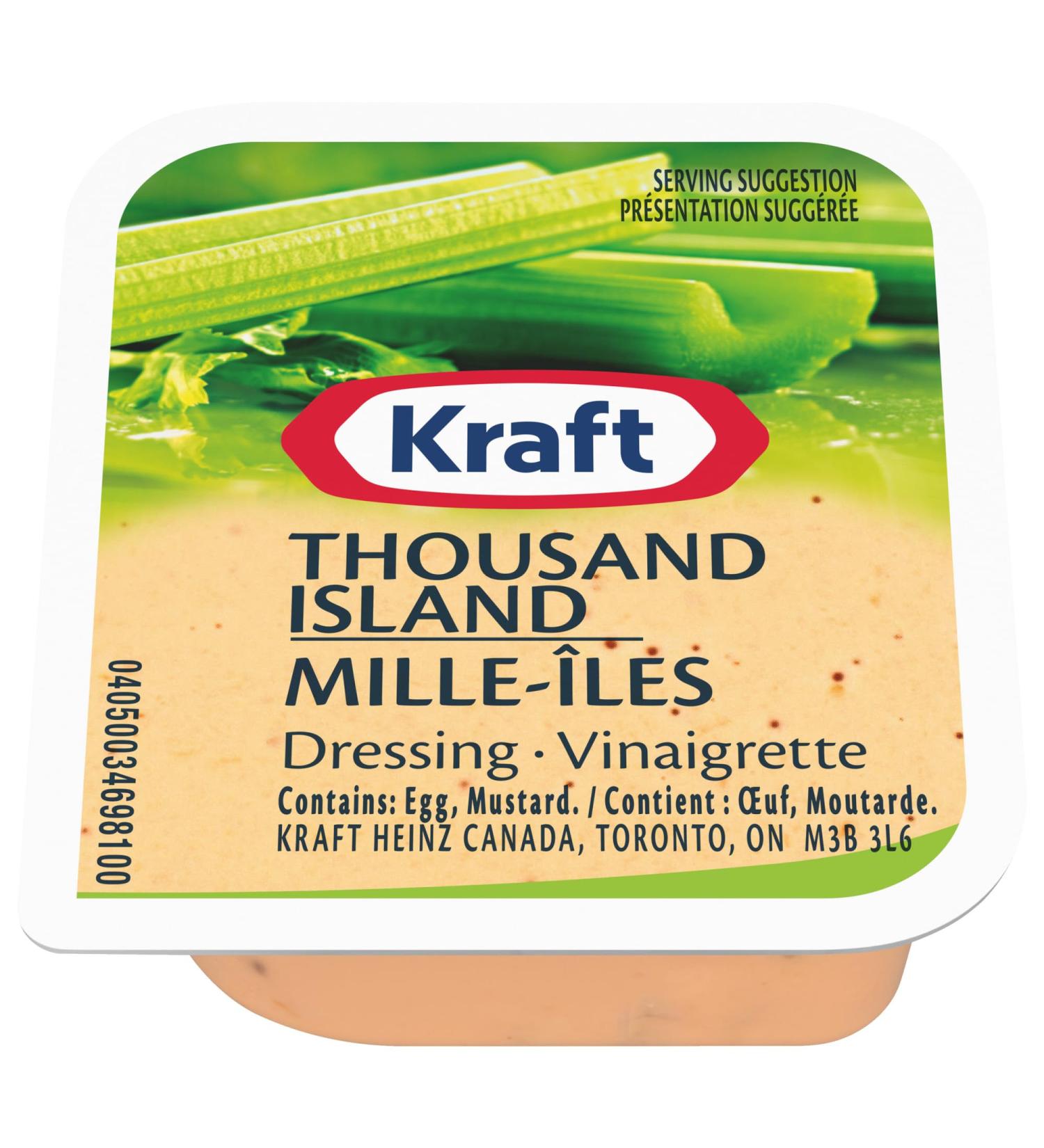 Kraft Thousand Island Dressing 3.6L (200 Dip Cups) - Buy Online on GoSupps.com