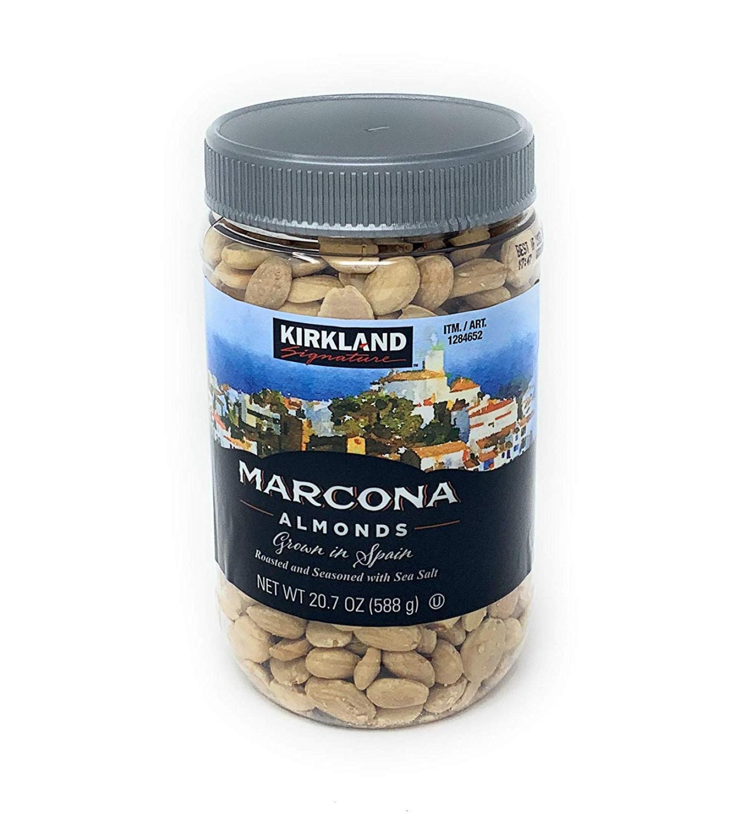 Kirkland Signature Marcona Almonds 20.7 oz - 1.29 Pound (Pack of 1) - Buy Online on GoSupps.com