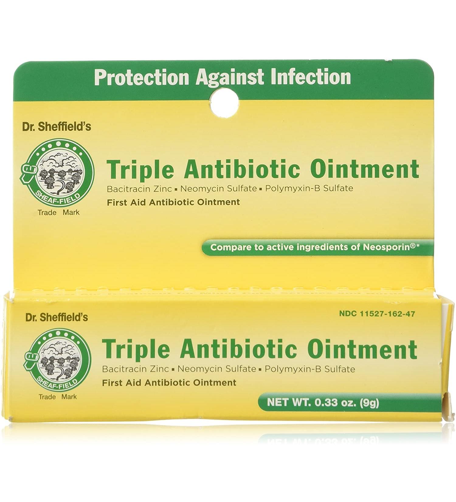 0.33oz Antibiot Ointment: Fast-Acting Antibacterial Treatment - Buy Online on GoSupps.com