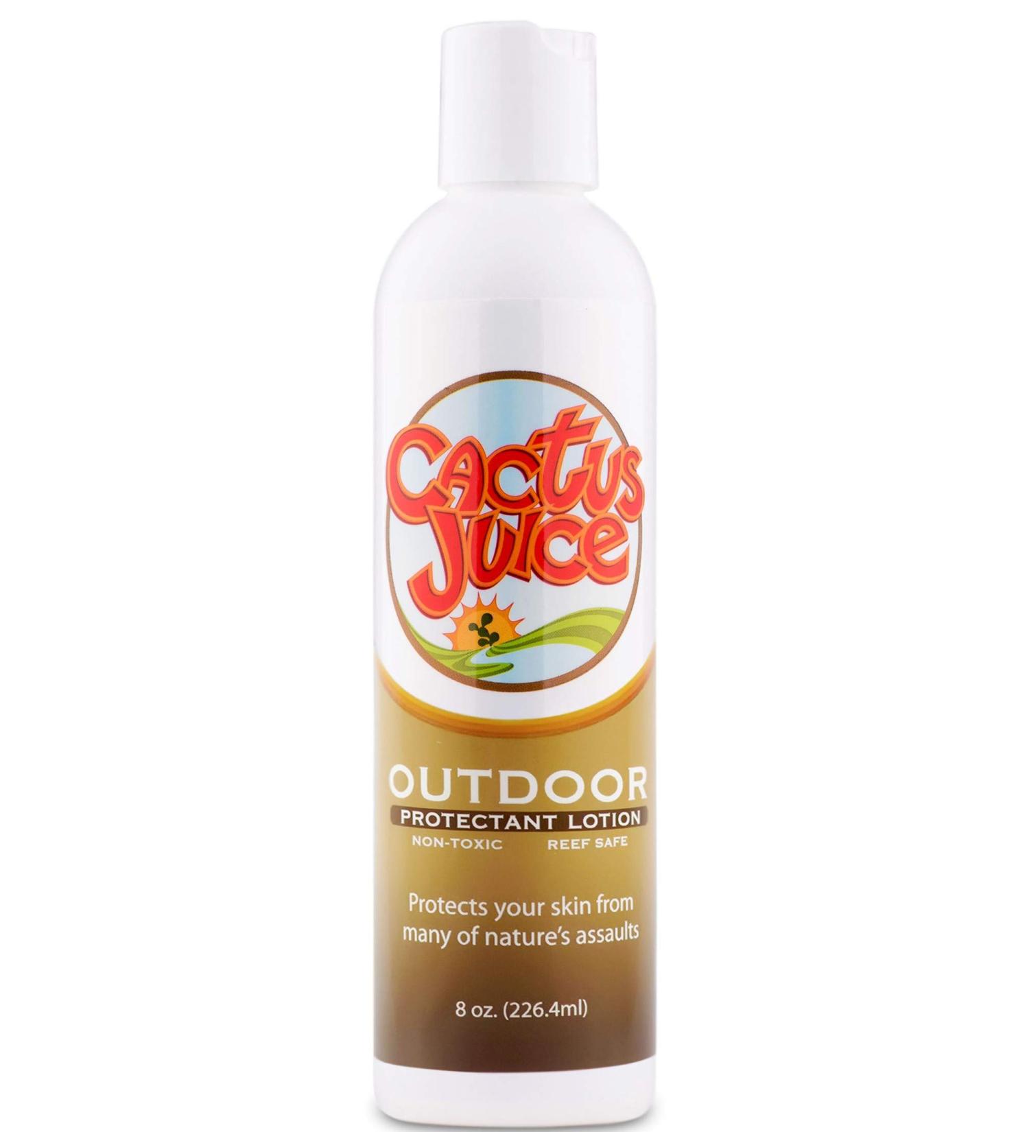 Cactus Juice Outdoor Protectant Lotion - This world famous blend of wild harvested cactus emollients and moisturizers will protect your skin from many of natures assaults!
