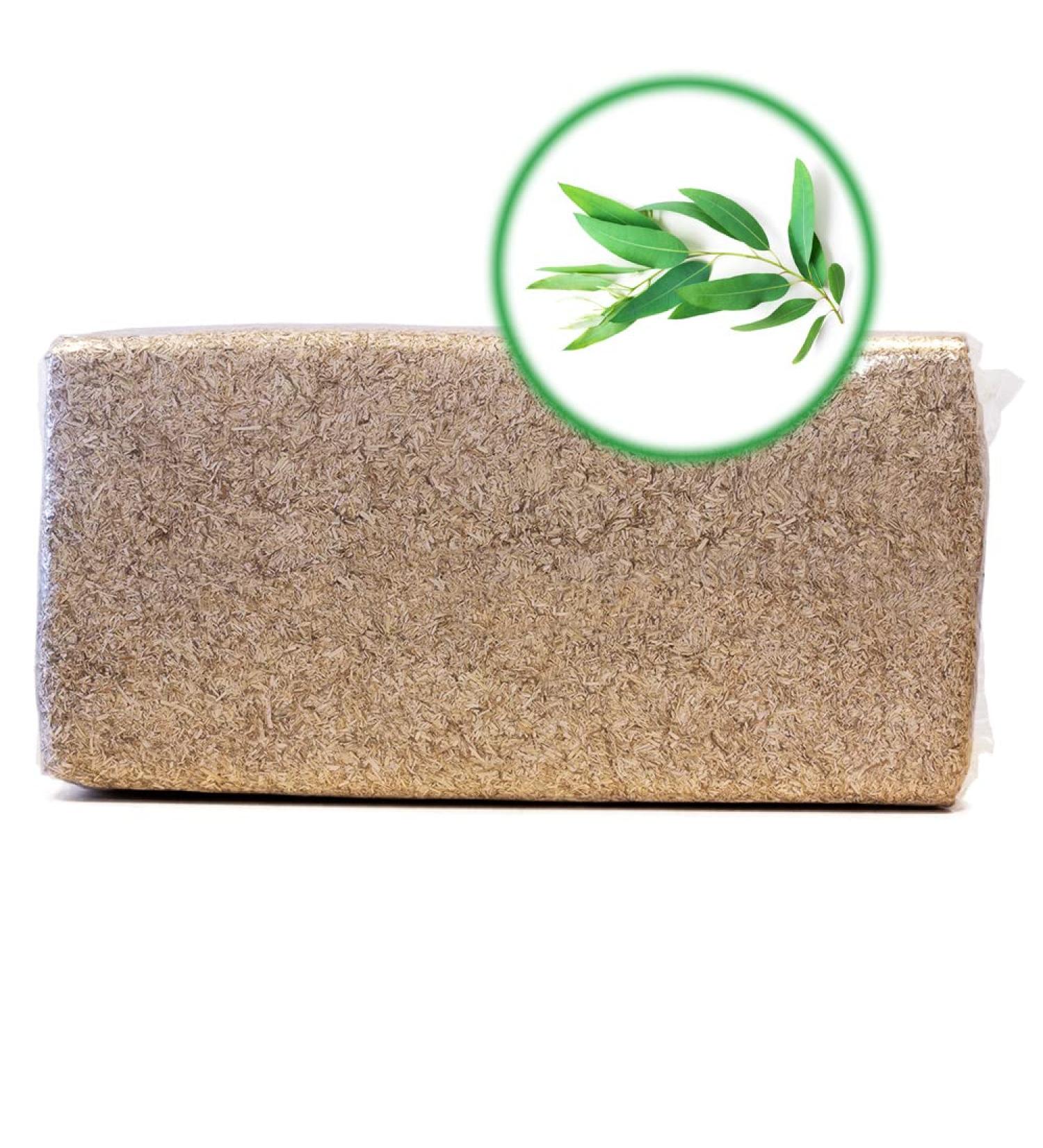 Terra Exotica Hemp Bedding 14 kg (150L) - Eco-Friendly Bedding for Horses Chickens & Rodents with Eucalyptus - International Shipping - Buy Online on GoSupps.com