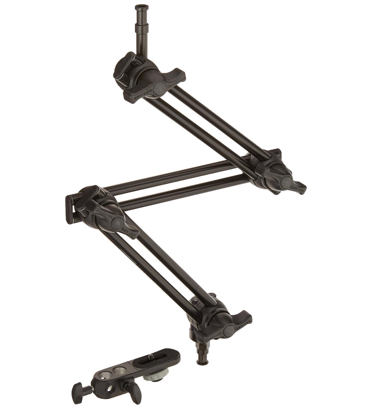 Manfrotto 396B 3-Section Double Articulated Arm with Camera Bracket - Buy Online on GoSupps.com