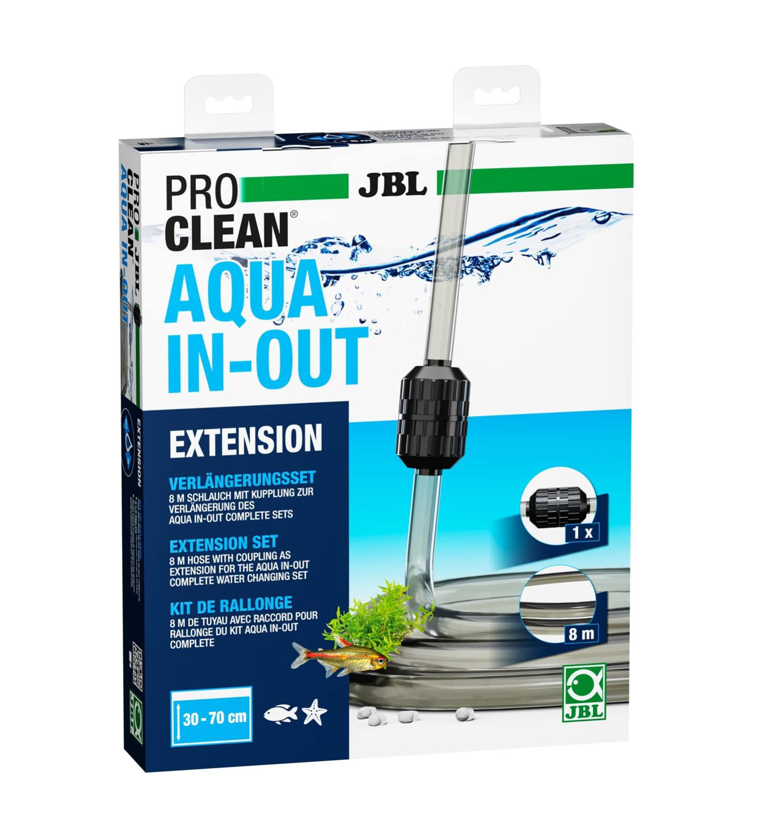 JBL Proclean Aqua In-Out Extension Hose 6142400 - 8m Extension Set for Water Change | International Shipping - Buy Online on GoSupps.com
