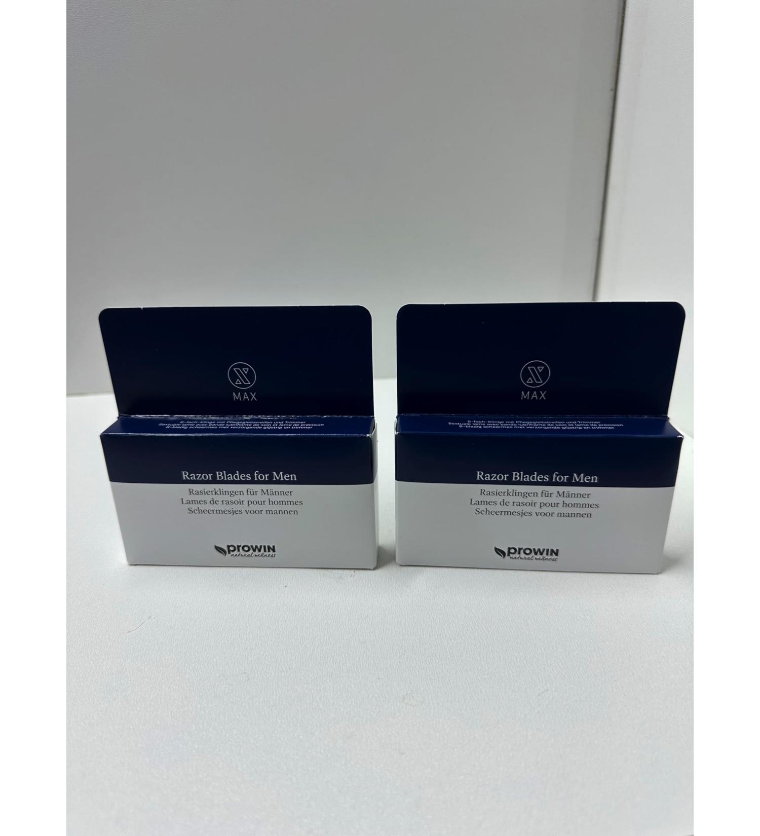 proWIN MAX Razor Blades for Men 3 pieces - double pack