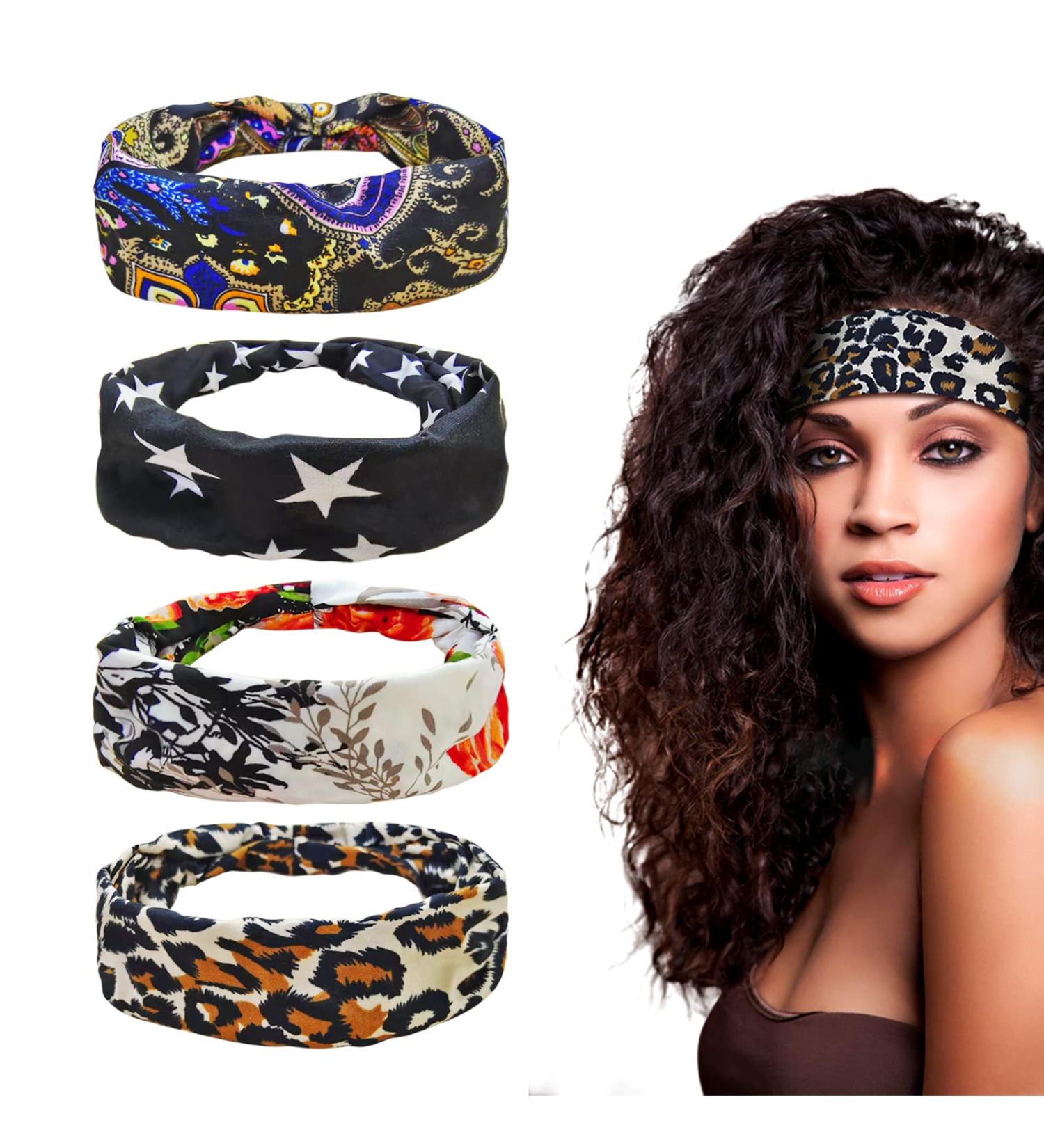 Boho African Wide Headband for Women | Stylish Hairband for Frontal Ligaments | International Shipping - Buy Online on GoSupps.com