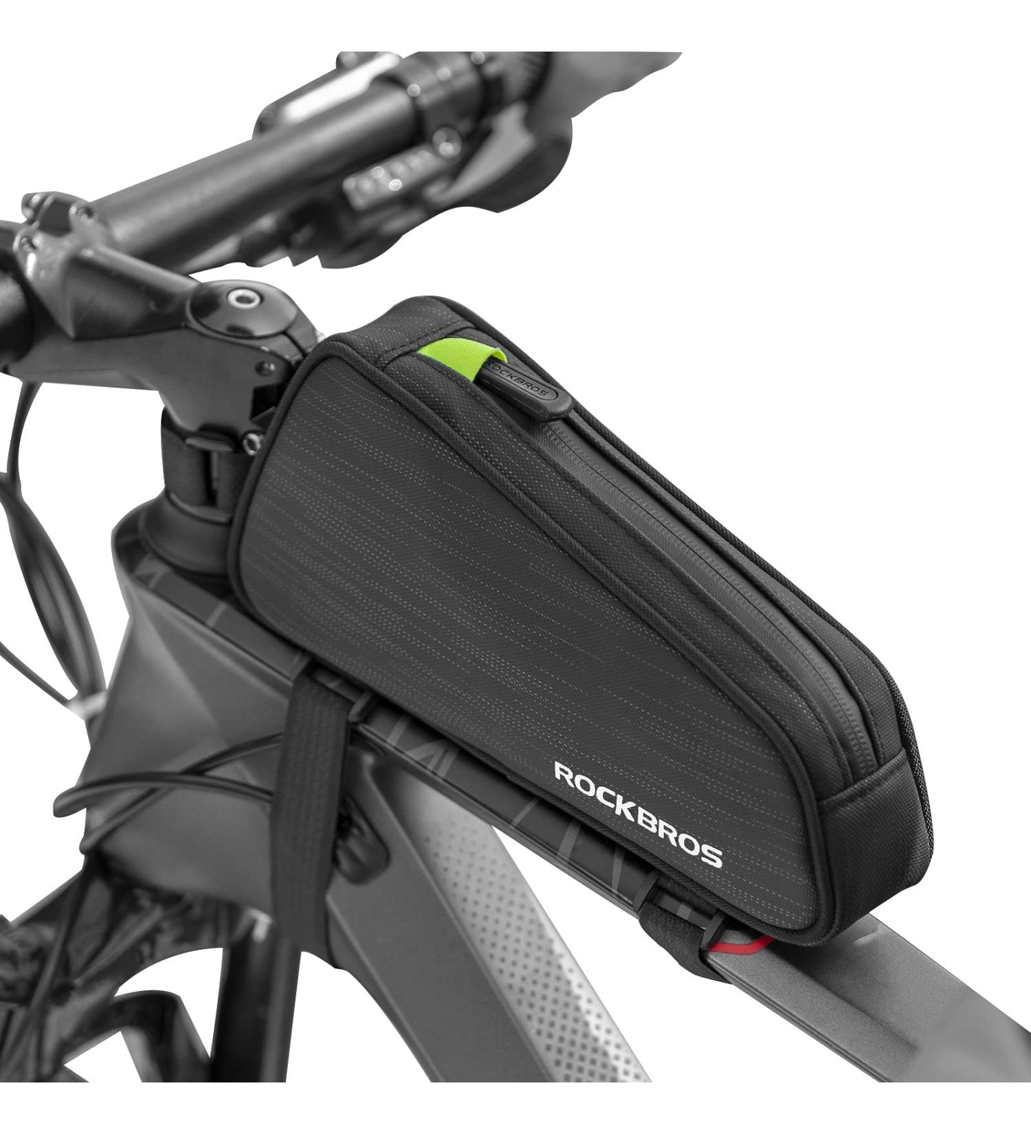 ROCKBROS Frame Bag - Narrow Shape Bicycle Top Tube Bag for MTB Road Bike & E-Bike | 1.1L Capacity | International Shipping - Buy Online on GoSupps.com