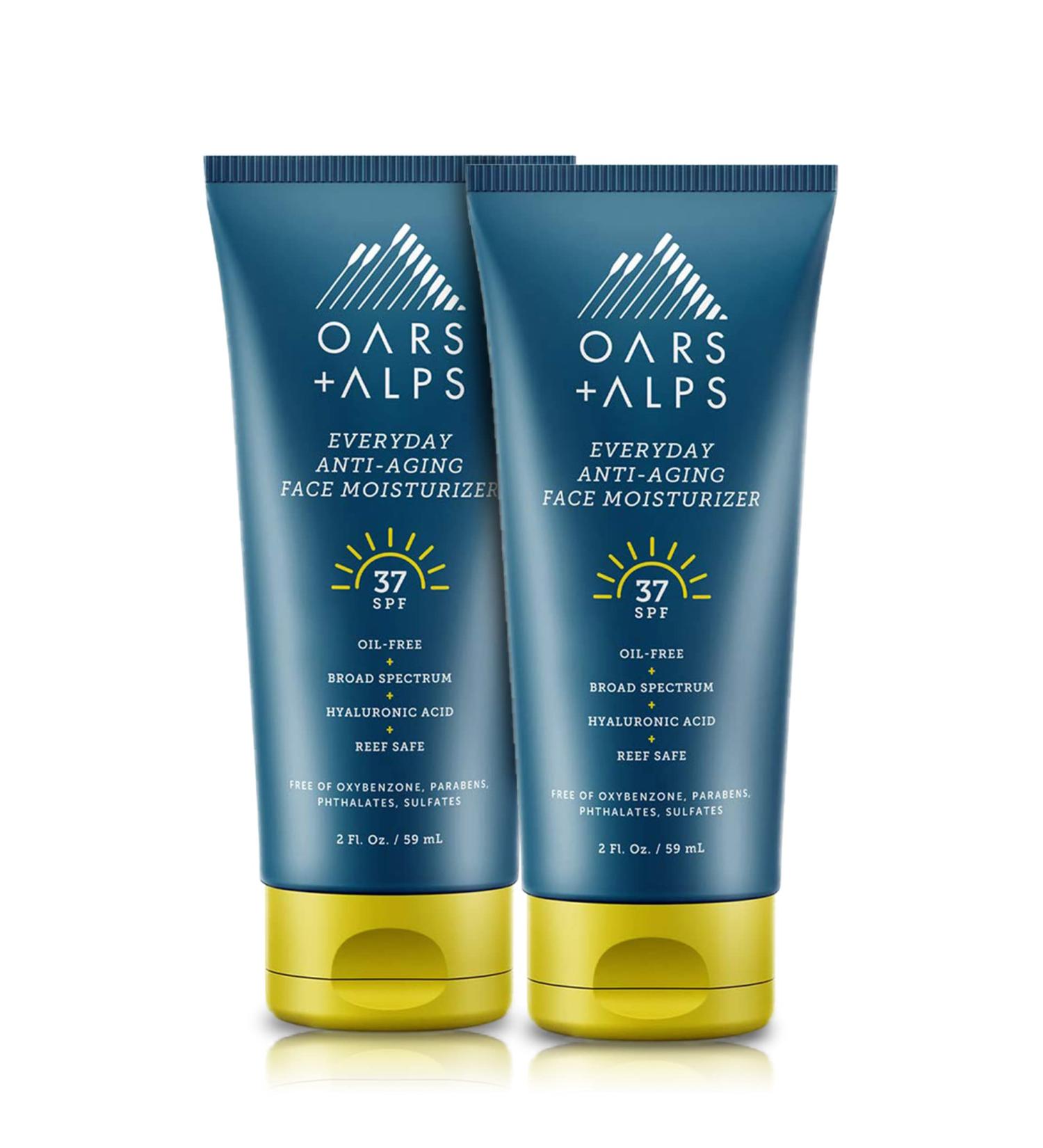 Oars + Alps SPF 37 Sunscreen Body Lotion with Aloe and Vitamin E - 2ct - Buy Online on GoSupps.com