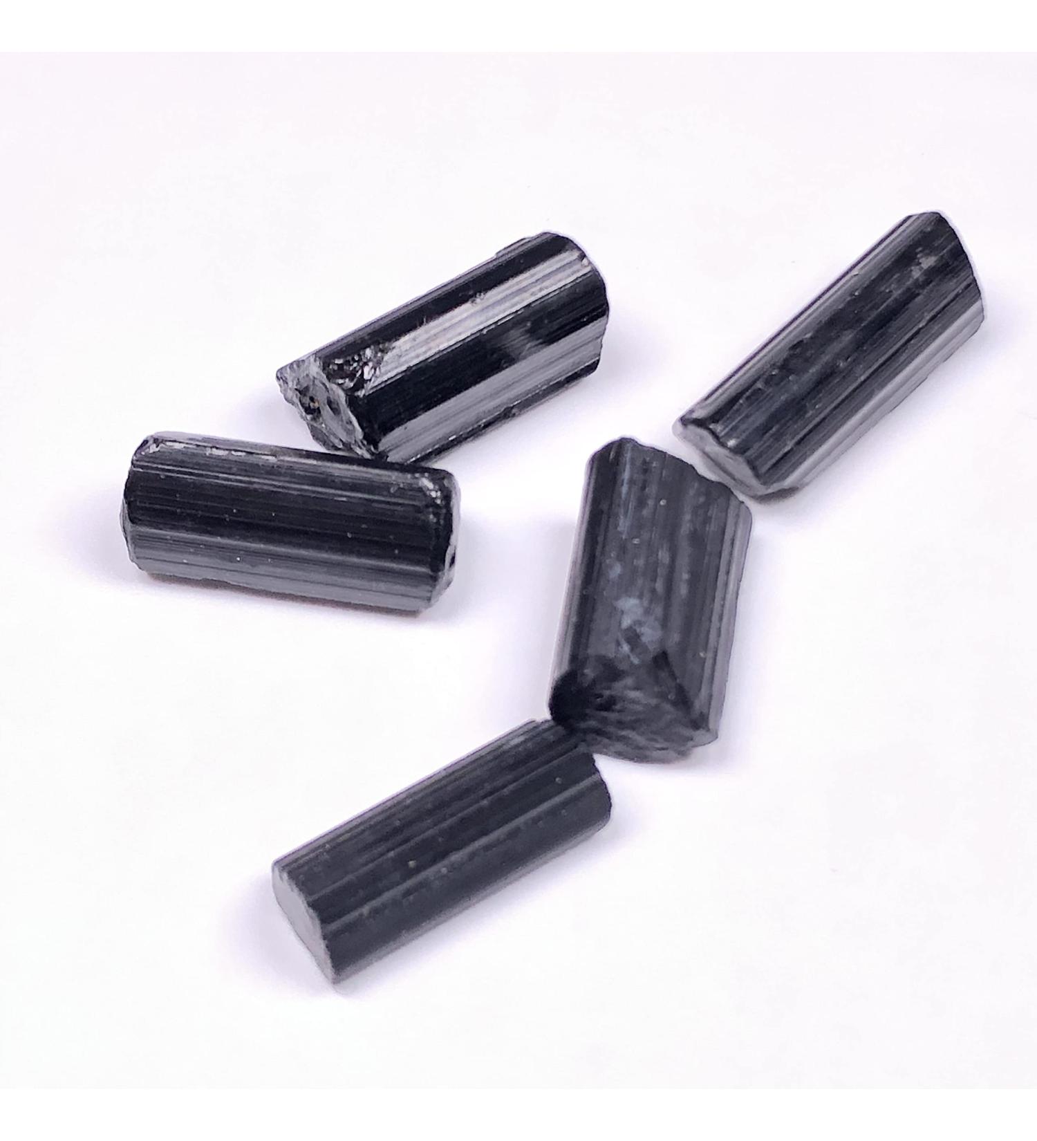 Natural Crystals and Stones 5 Pack Natural Black Tourmaline Crystal Rough Specimens Crystal Stones Gems Raw Minerals for Decoration QINTINYIN Natural Luster 11-20mm - Buy Online on GoSupps.com
