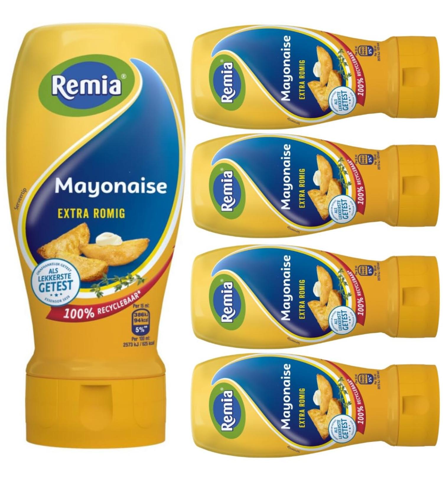 With Pufai Grocery Remia Mayonnaise Sauce 300ml x 5 pieces - Buy Online on GoSupps.com