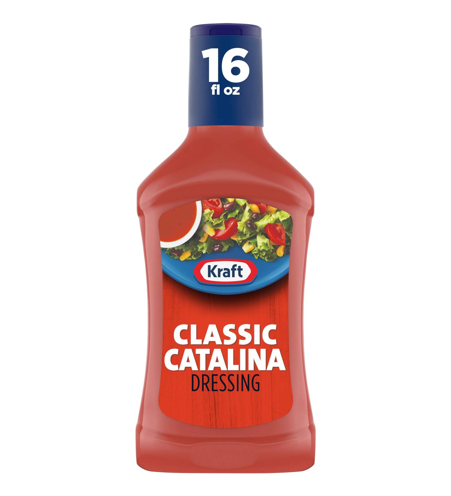 Kraft Classic Catalina Salad Dressing - 16 fl oz Bottle - Buy Online on GoSupps.com