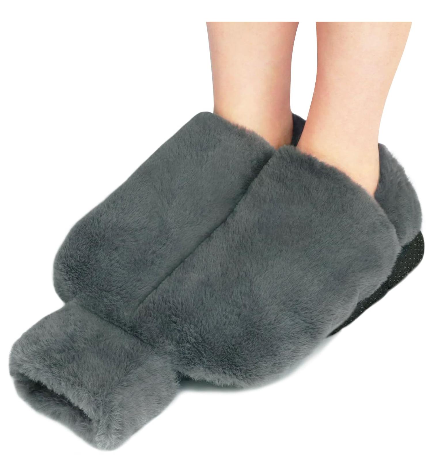 Rotres 2L Electric-Free Foot Warmers - Ultra Thick Heat Bottle for Adults | Winter Heating Mat (36x30cm) - Ideal for Men & Women - Buy Online on GoSupps.com